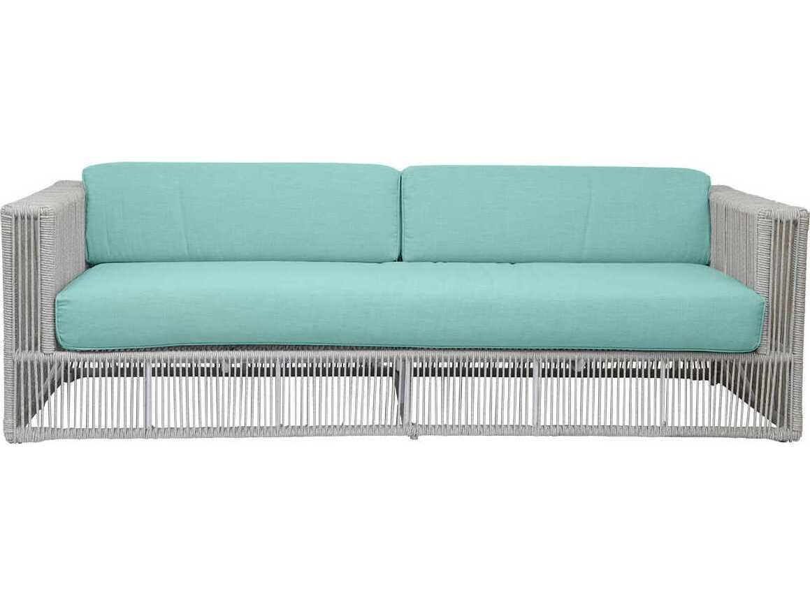 Sunset West Miami Frost Rope Cushion Sofa