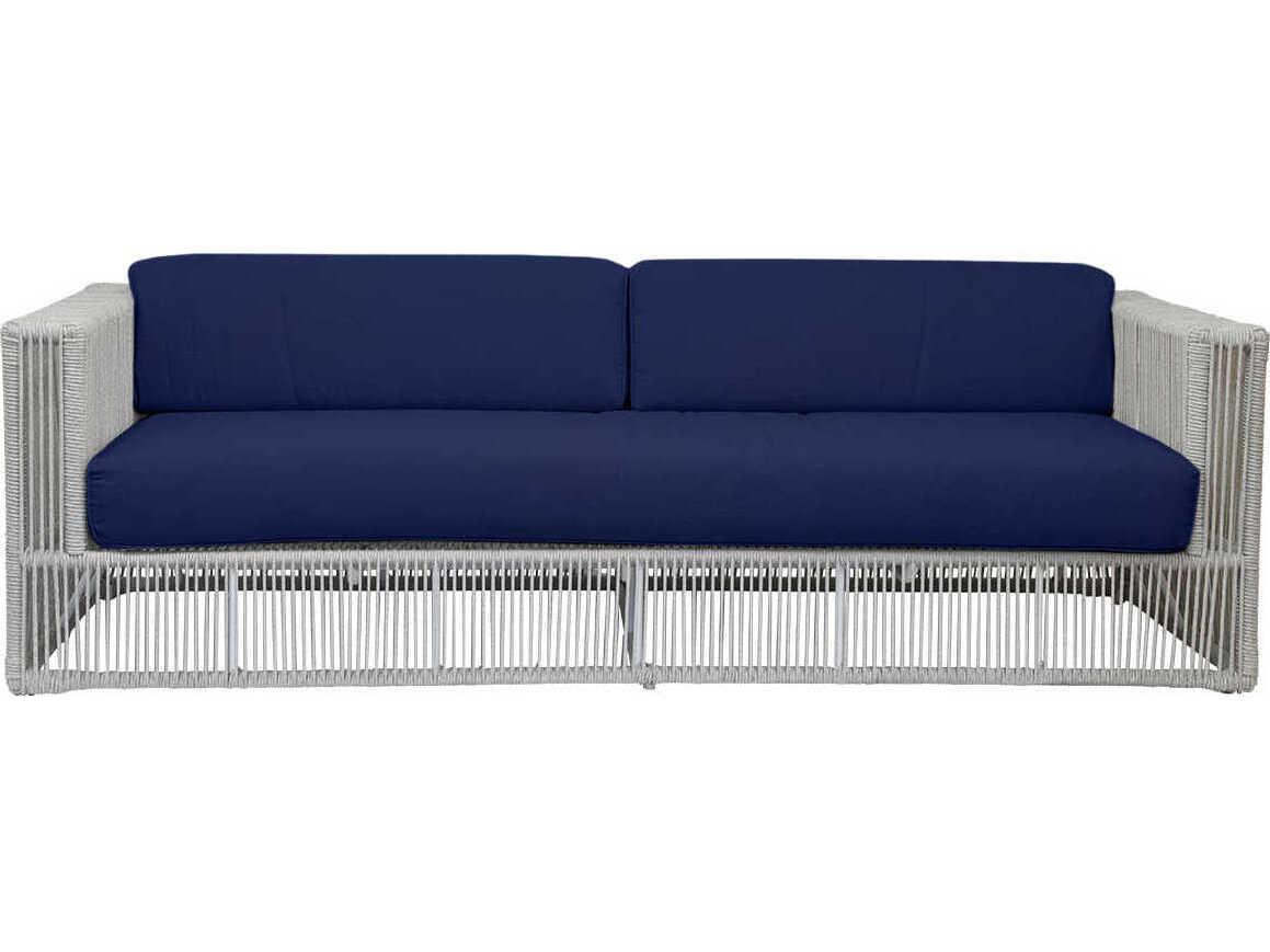 Sunset West Miami Frost Rope Cushion Sofa