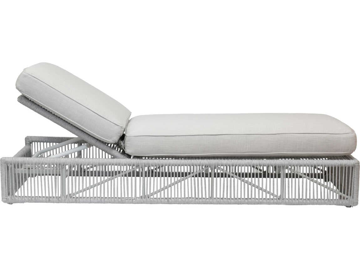 Sunset West Miami - Custom Rope Cushion Patio Chaise Lounge