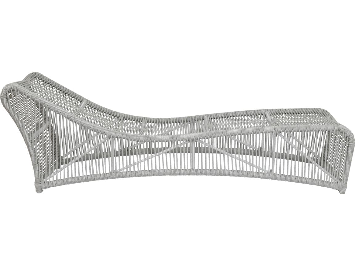 Sunset West Miami Teak Rope Outdoor Chaise Lounge