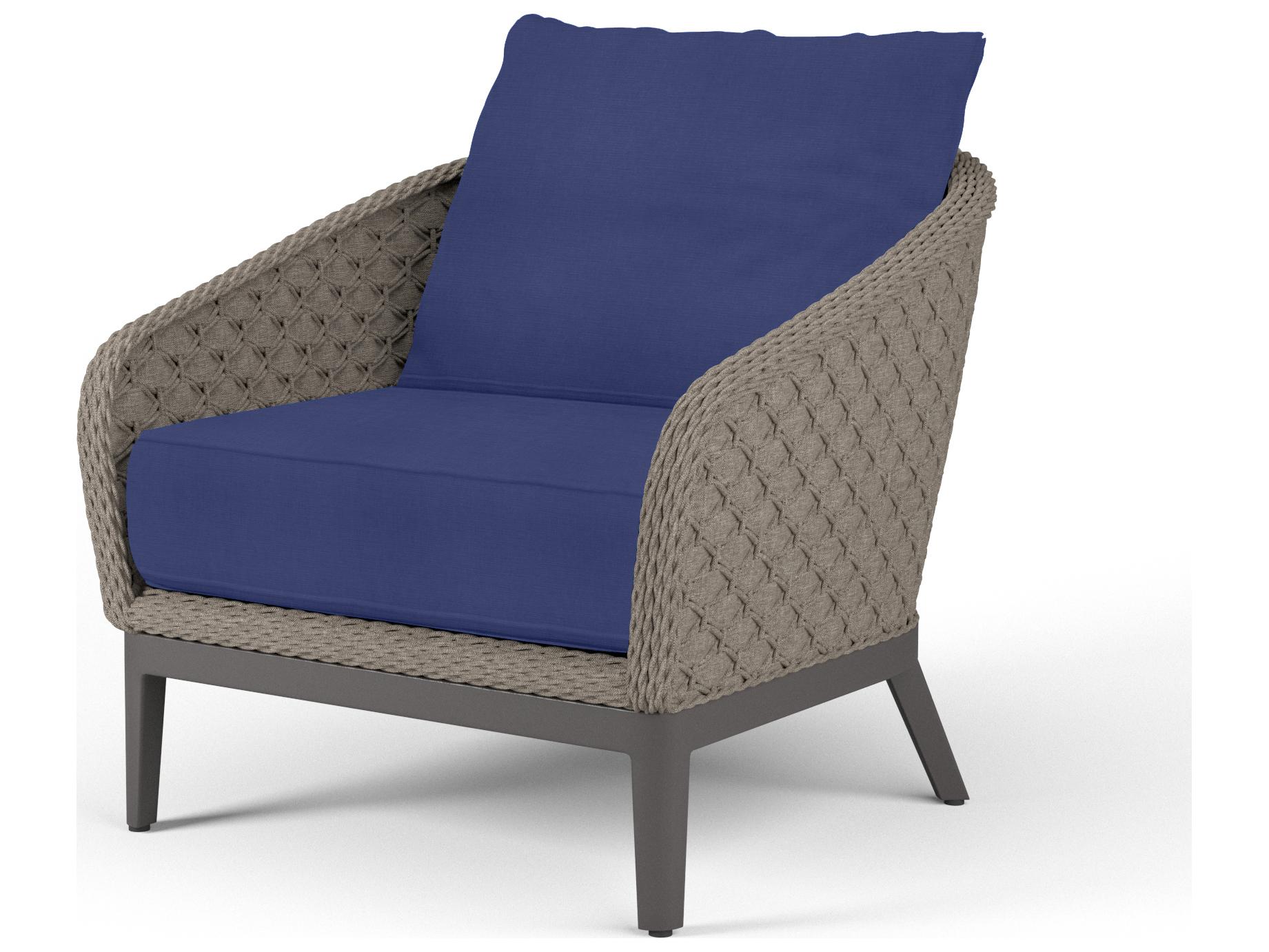 Sunset West Marbella Wicker Outdoor Patio Lounge Chair