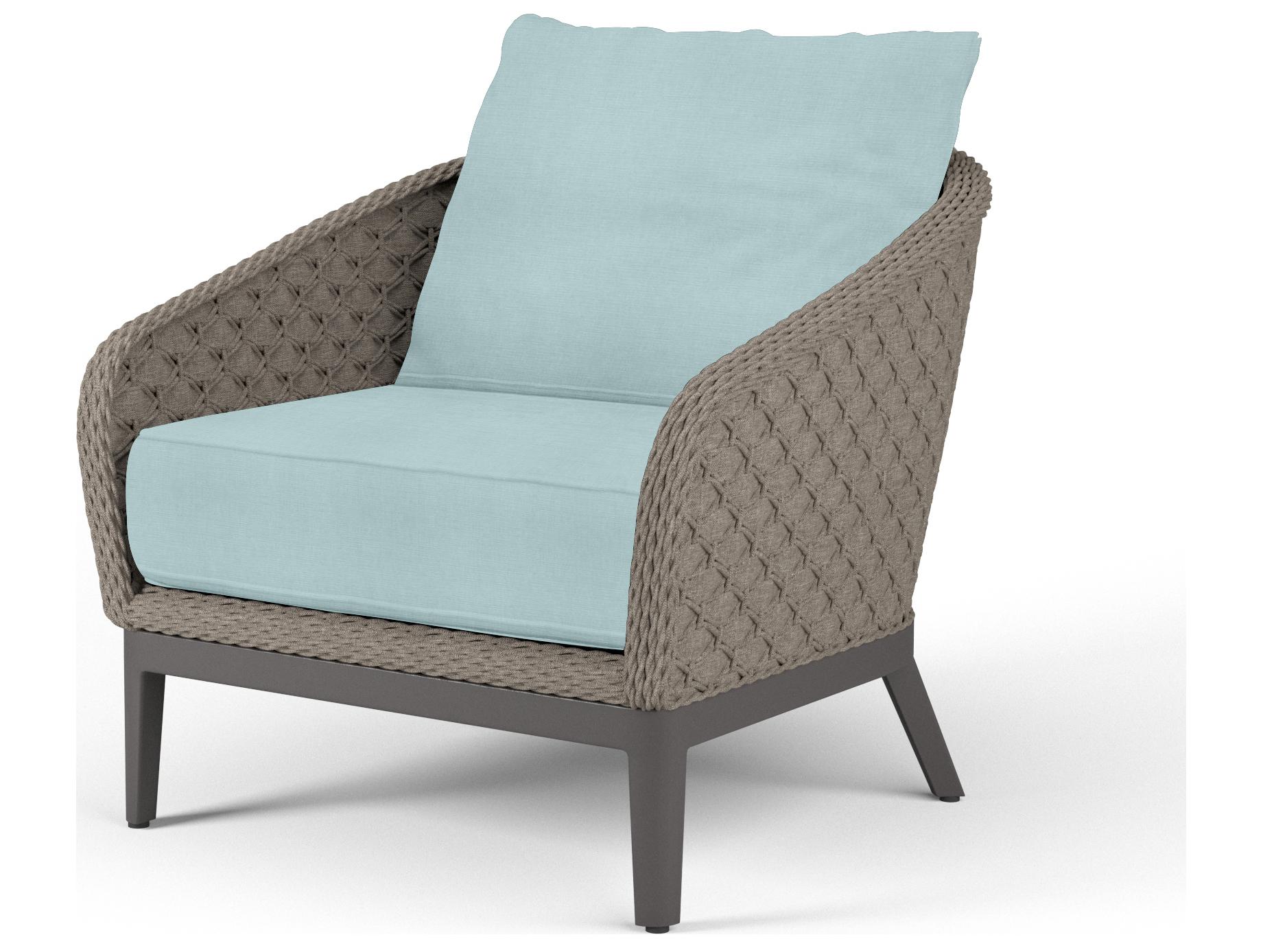 Sunset West Marbella Wicker Outdoor Patio Lounge Chair