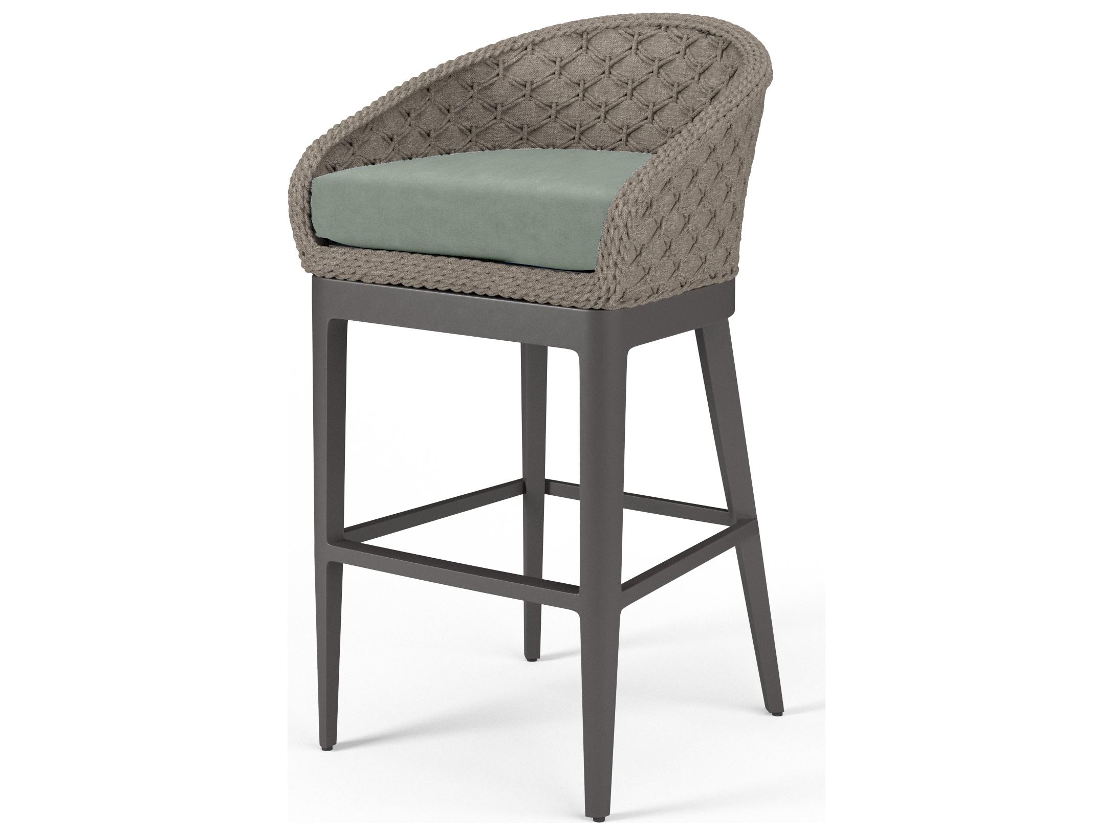 Sunset West Marbella Wicker Patio Bar Stool