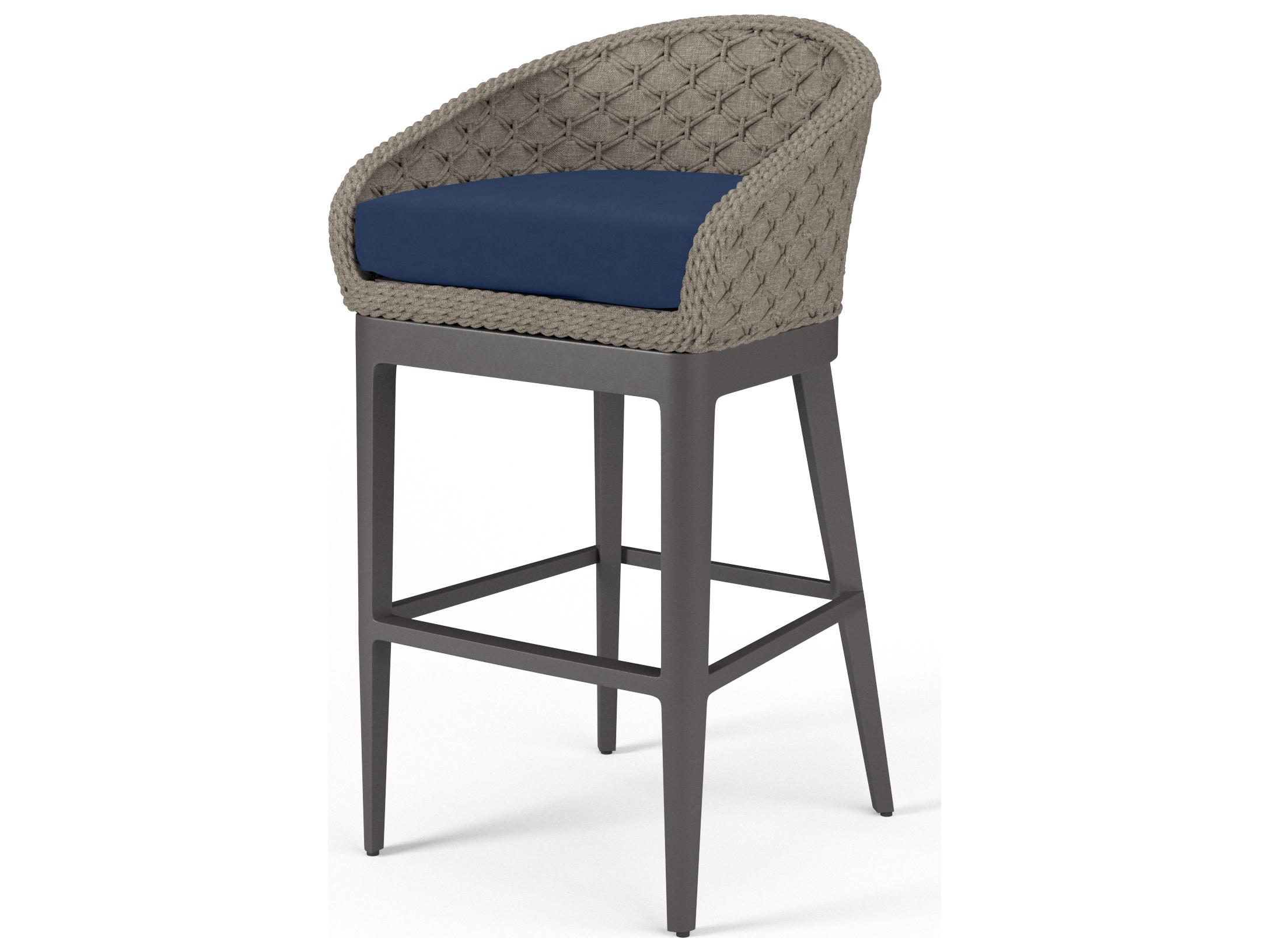 Sunset West Marbella Wicker Patio Bar Stool