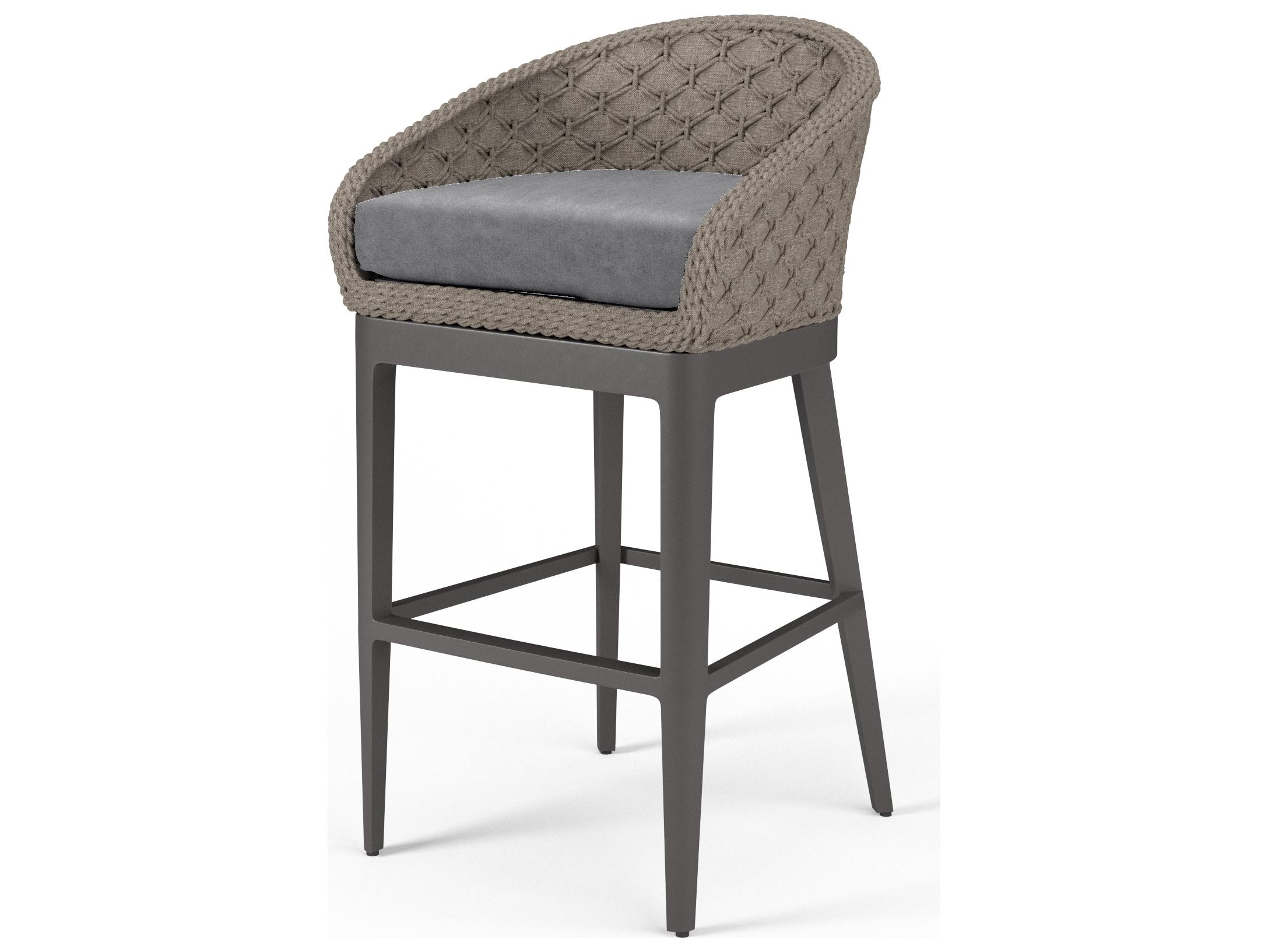 Sunset West Marbella Wicker Patio Bar Stool