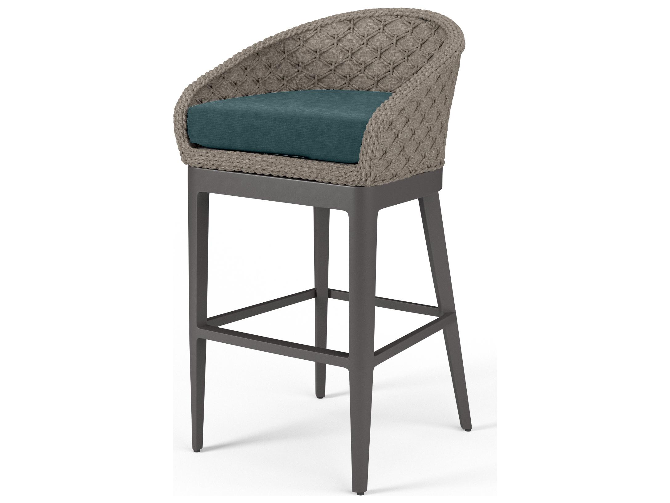 Sunset West Marbella Wicker Patio Bar Stool