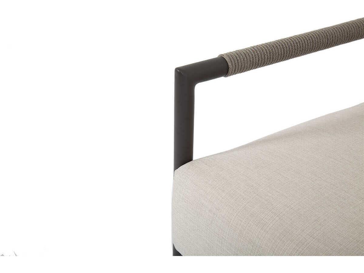 Sunset West Pietra Graphite Aluminum Cushion Lounge Chair