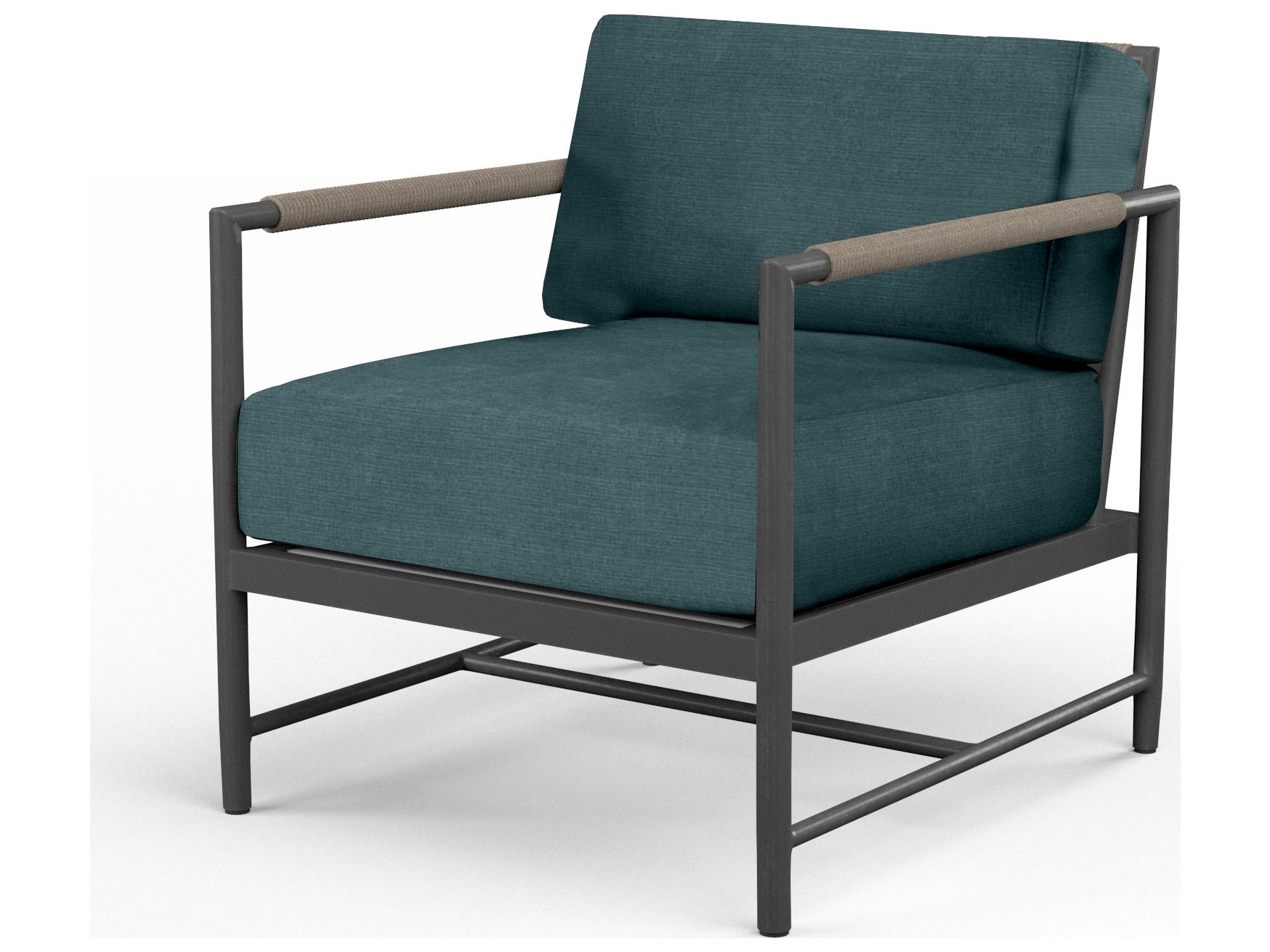 Sunset West Pietra Aluminum Outdoor Lounge Chair