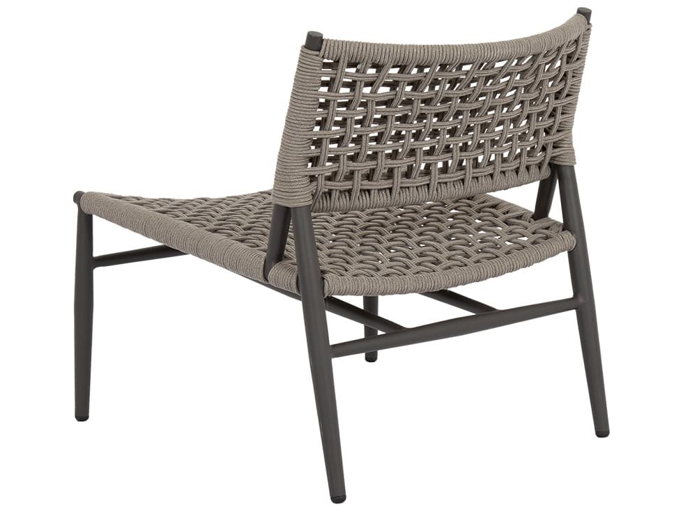 Sunset West Grigio Aluminum Accent Outdoor Patio Lounge Chair