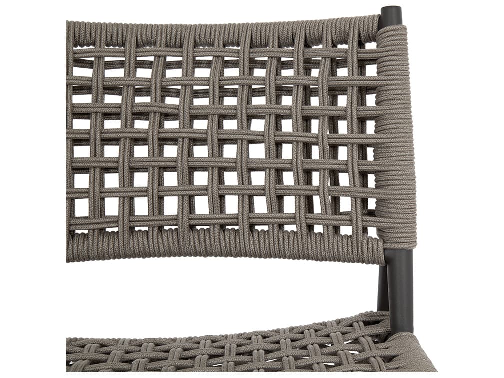 Sunset West Grigio Aluminum Accent Outdoor Patio Lounge Chair