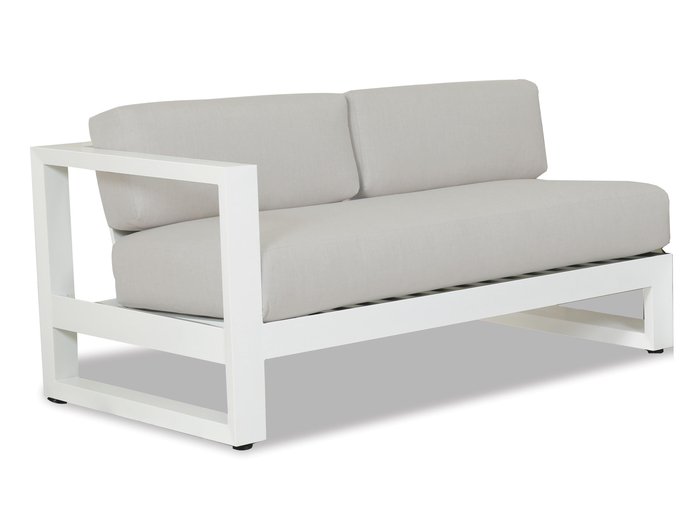 Sunset West Newport Left Arm Loveseat Replacement Cushion