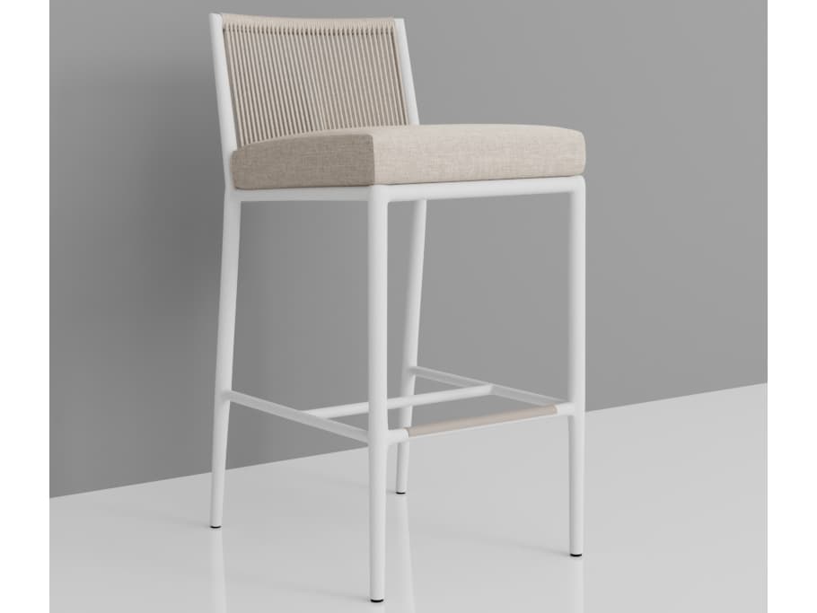 Sunset West Sabbia Custom Aluminum Outdoor Bar Stool