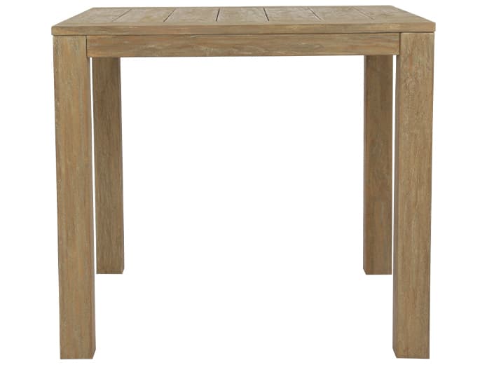 Sunset West Teak Square Outdoor Patio End Table