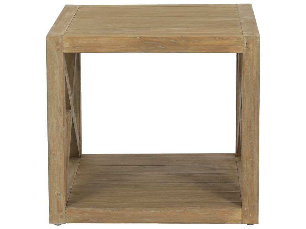 Sunset West Teak Square Patio End Table