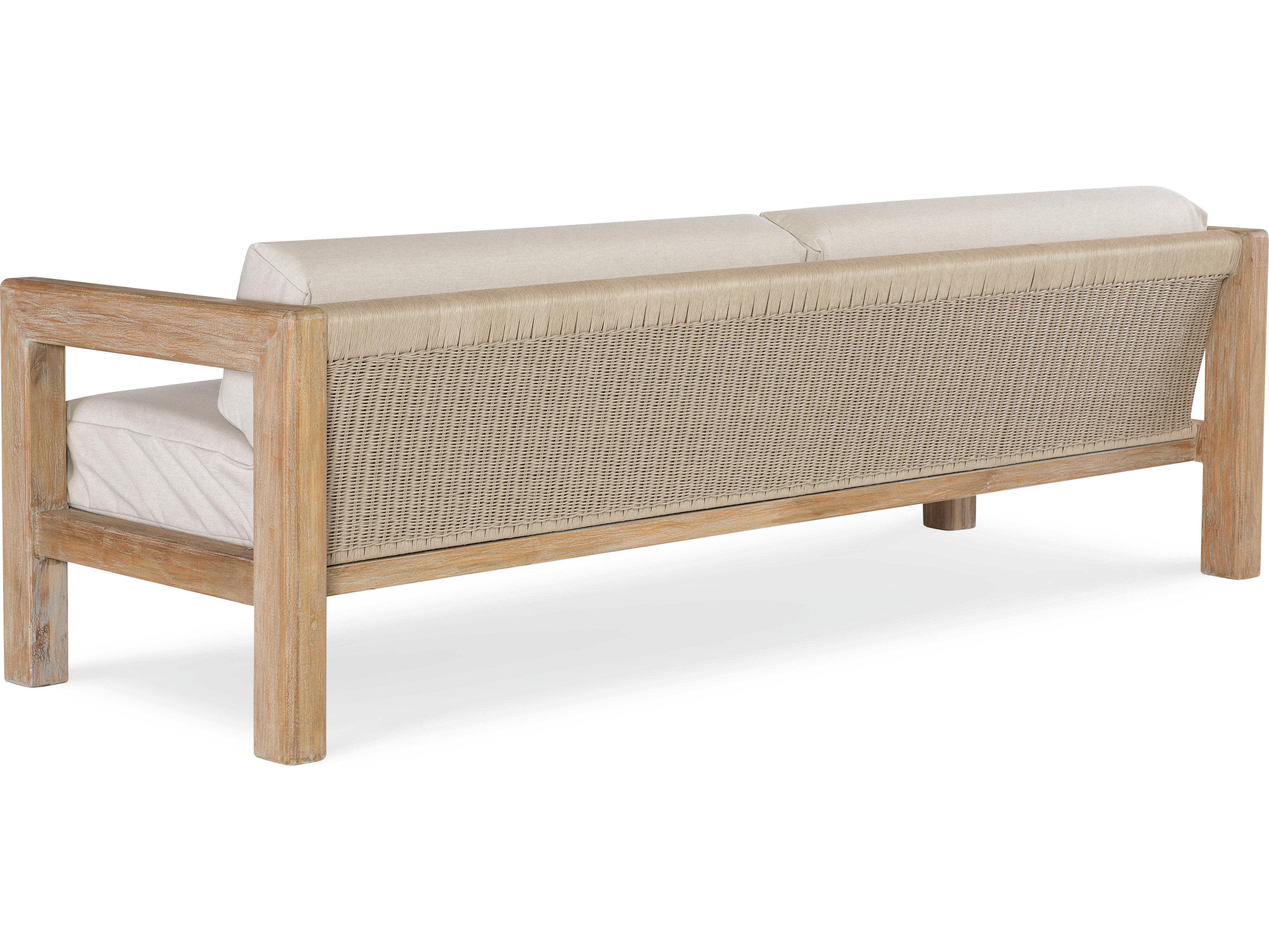 Sunset West Sedona Light Wood Cushion Sofa