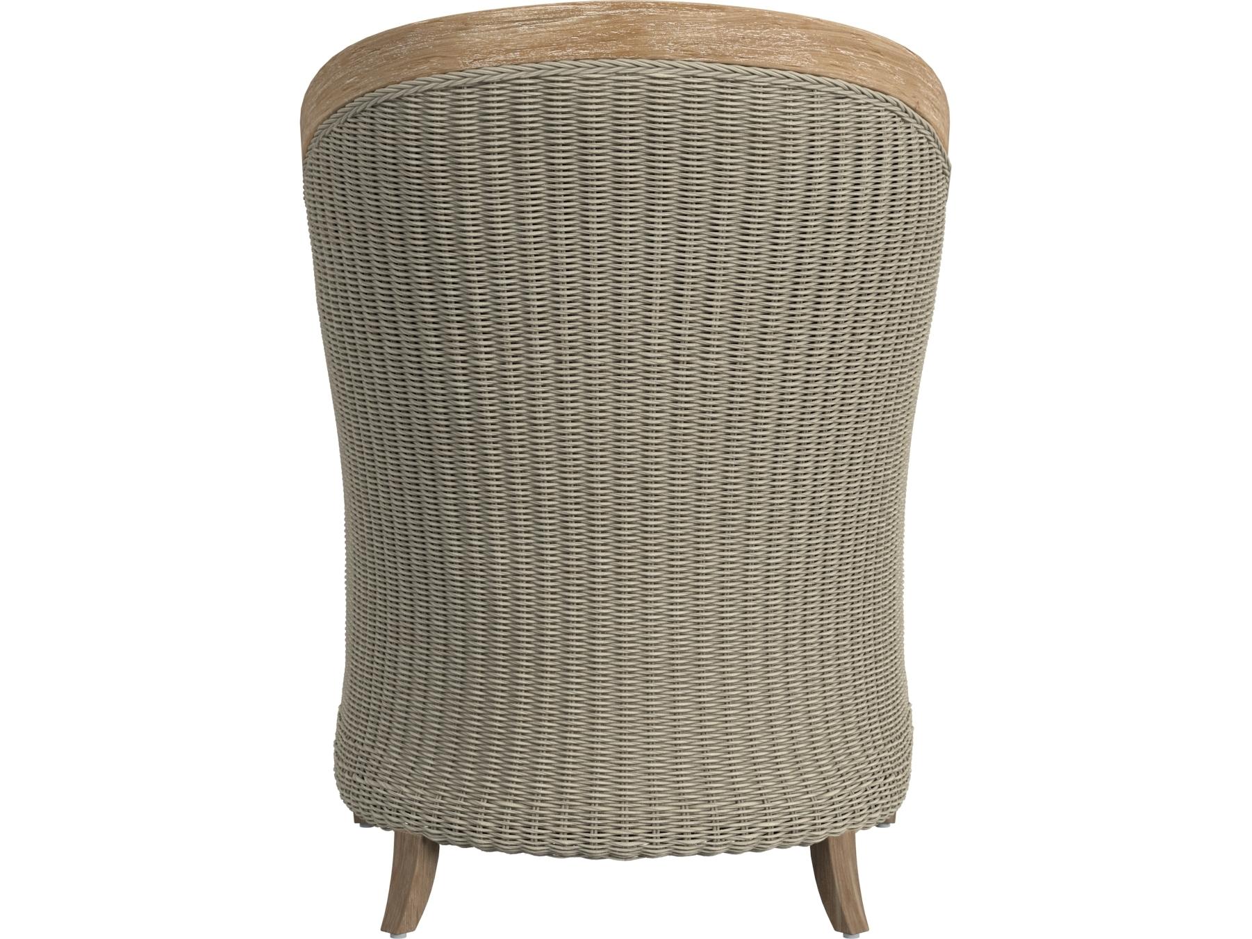 Sunset West Cambria Dining Chair in Canvas Canvas with Self Welt