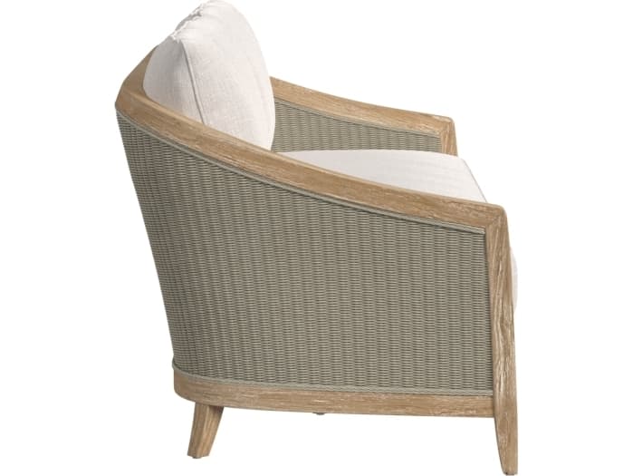 Sunset West Cambria Sofa in Canvas Canvas with Self Welt