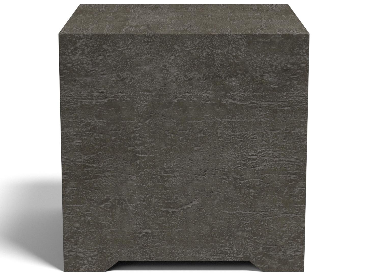 Sunset West GFRC Square Outdoor Patio End Table Tank Cover