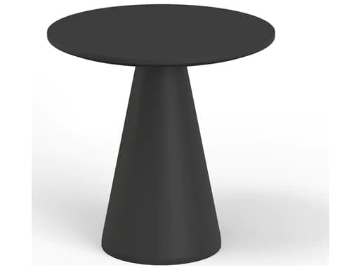 Sunset West Resin Dark Grey Round Pub Table