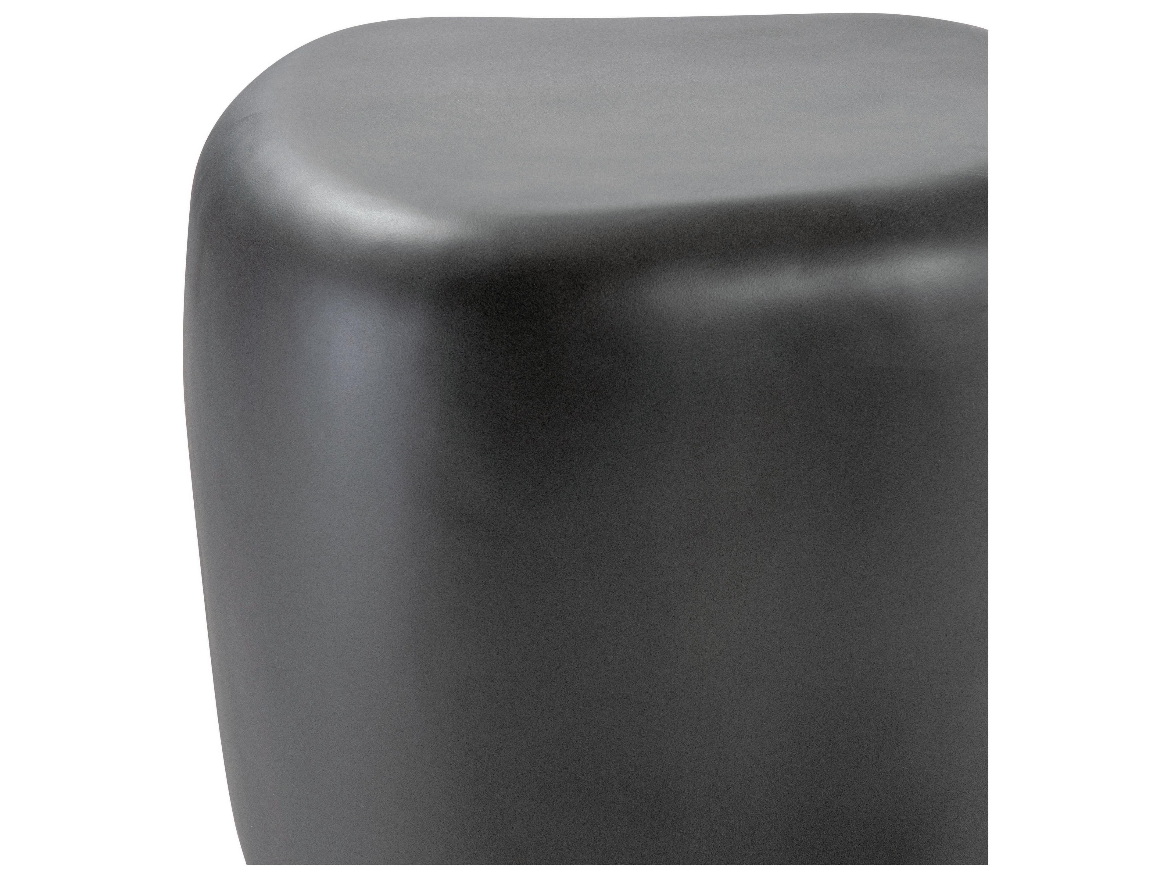 Sunset West Bazaar Grays Concrete Round End Table