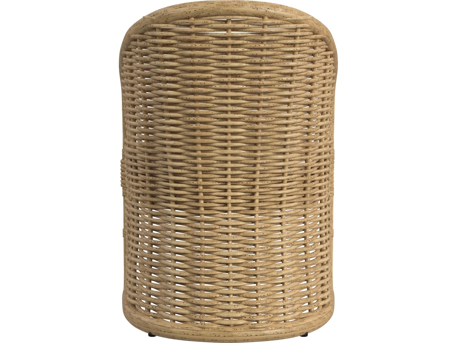 Sunset West Playa Dining Chair in Soothe Pearl with Flange Welt