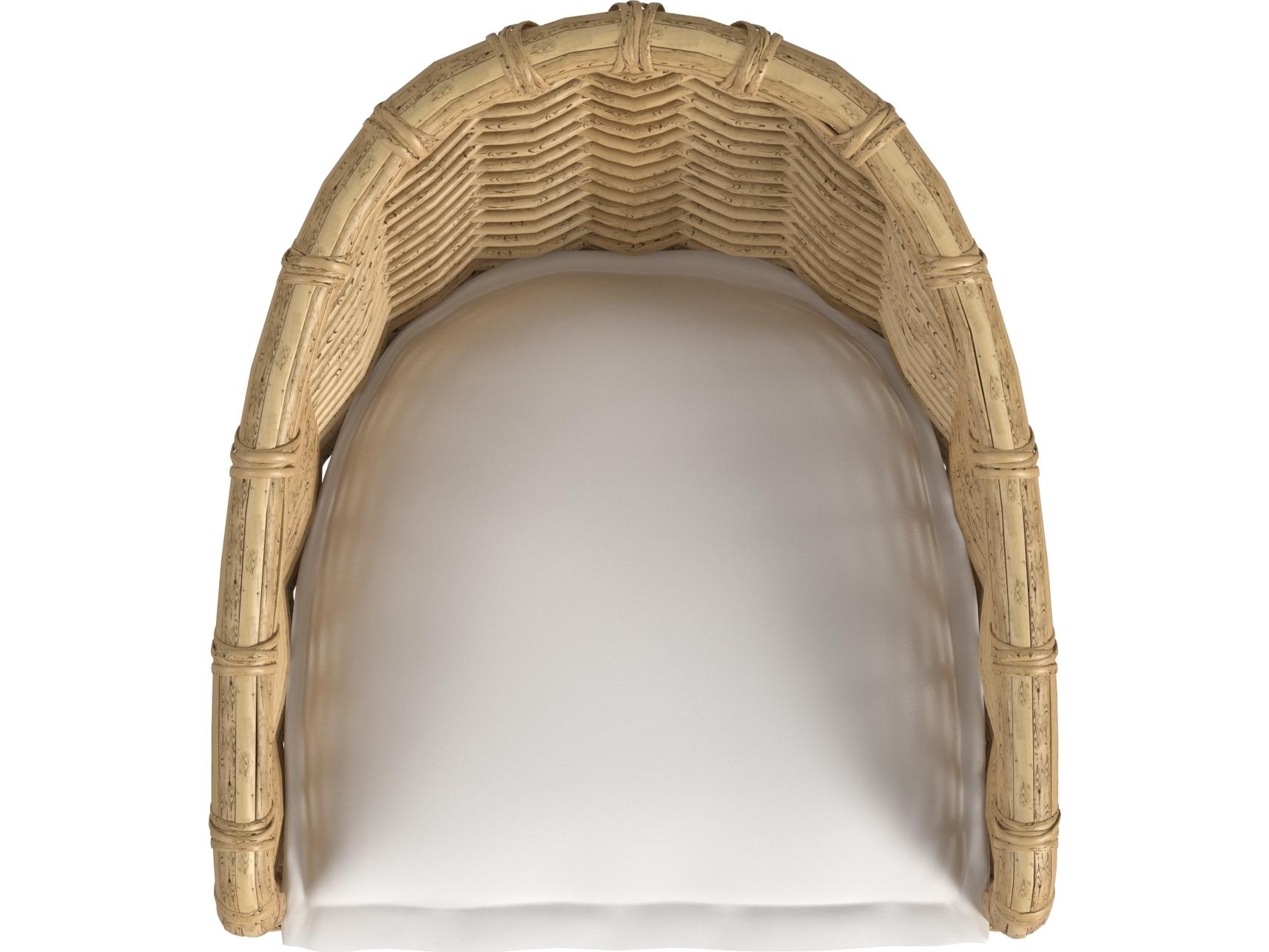 Sunset West Playa Barstool in Soothe Pearl with Flange Welt