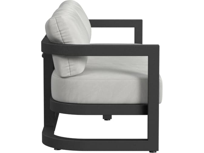 Sunset West  Malibu Sofa in Cast Silver