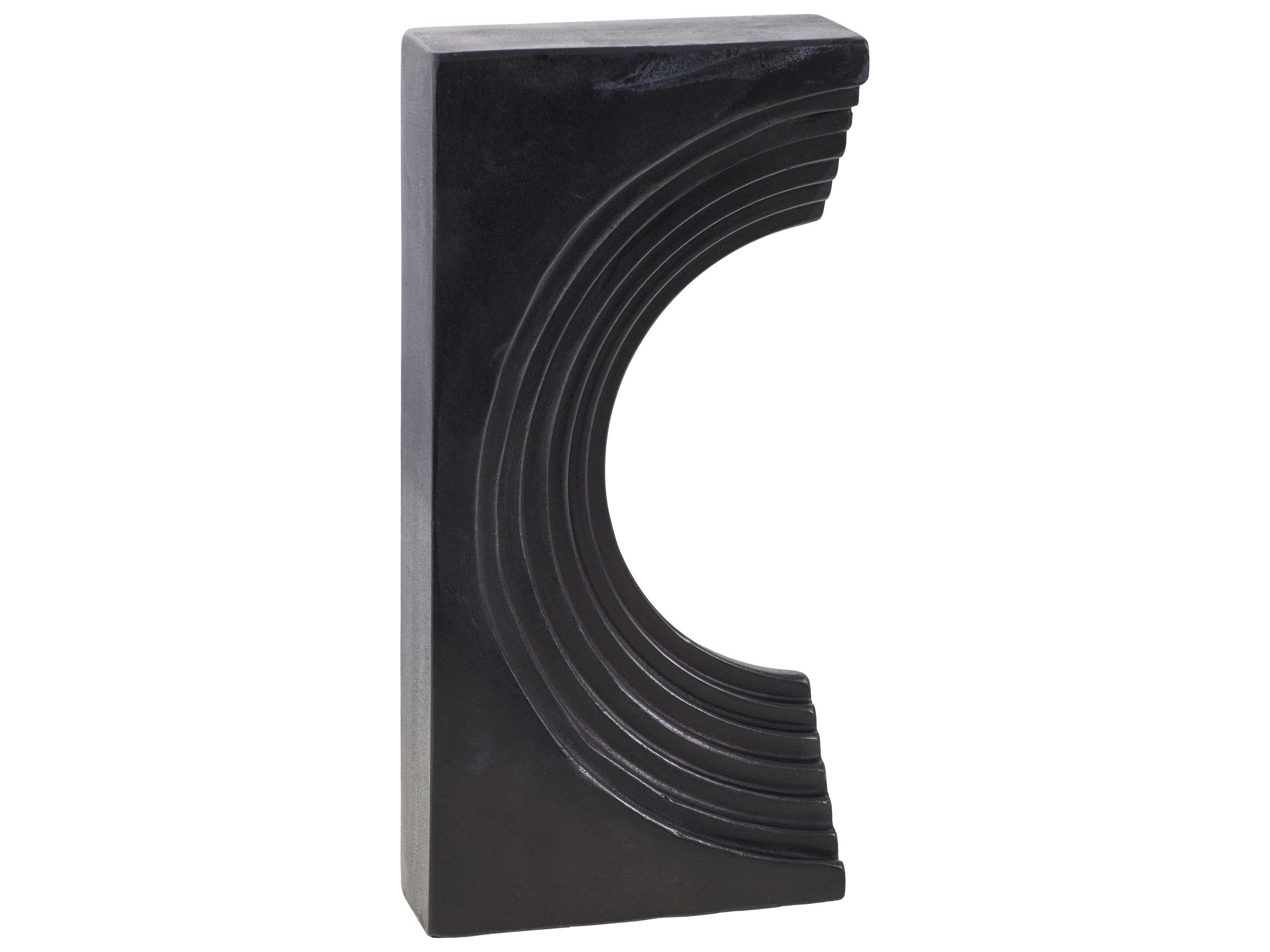 Surya Trajan Black Sculpture