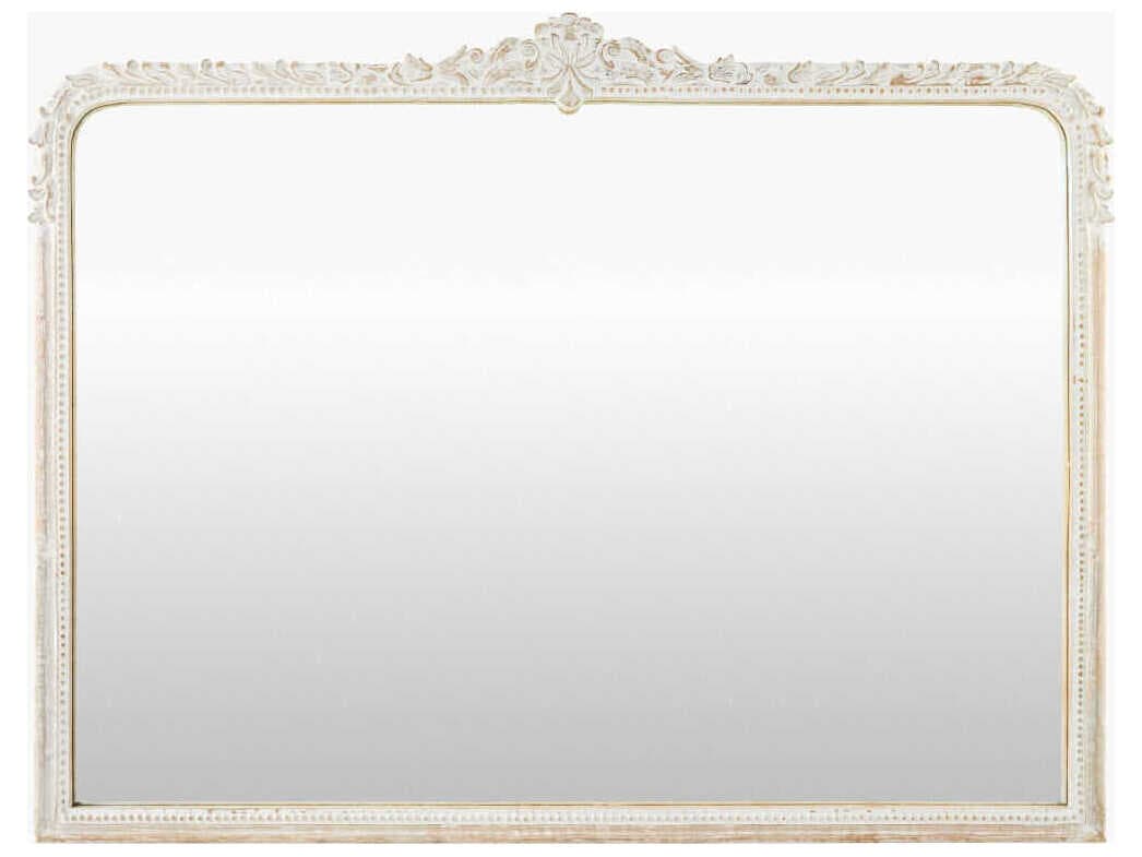 Surya Aaliyah White Wall Mirror