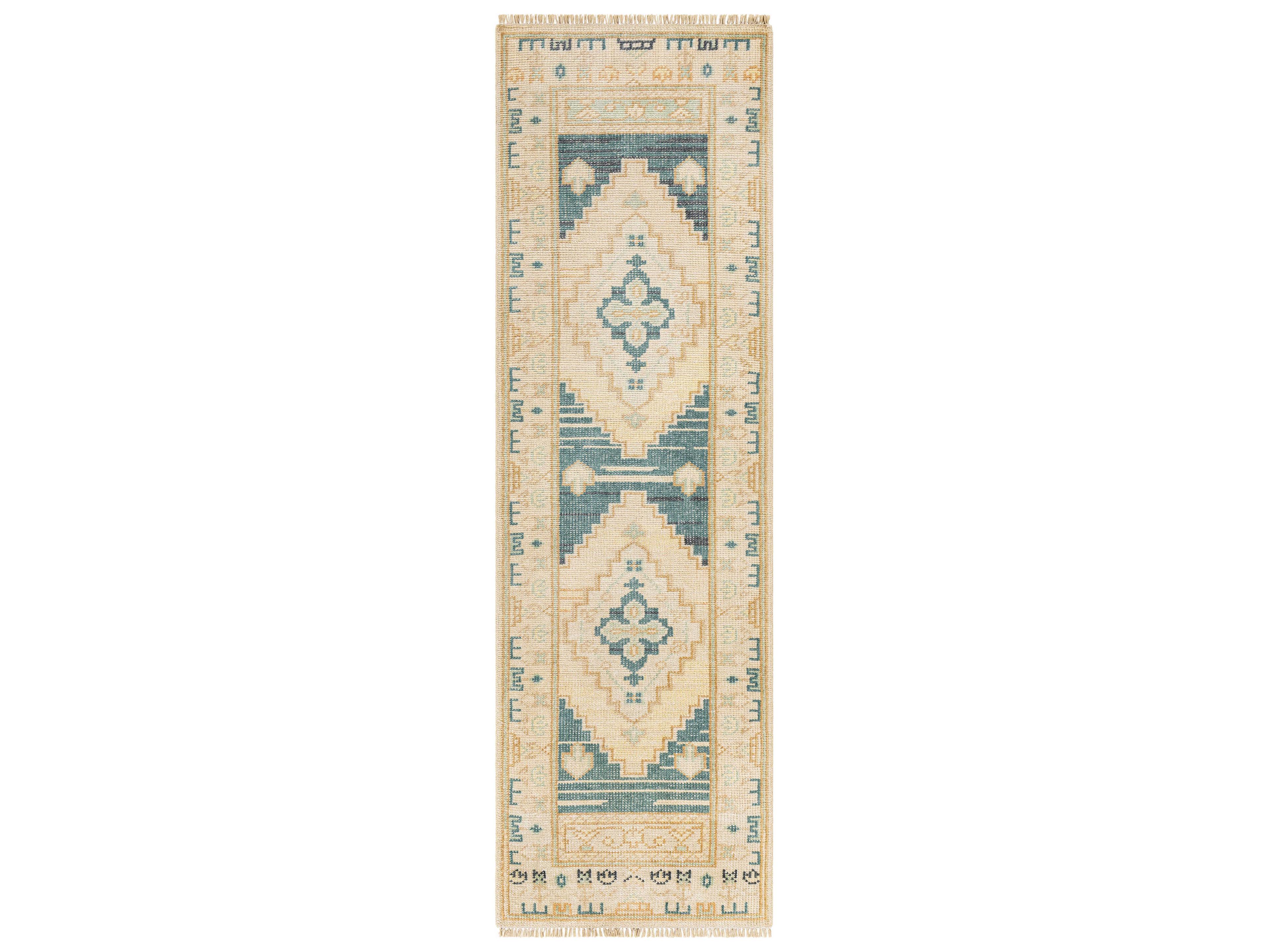 Surya Anadolu Bordered Runner Area Rug