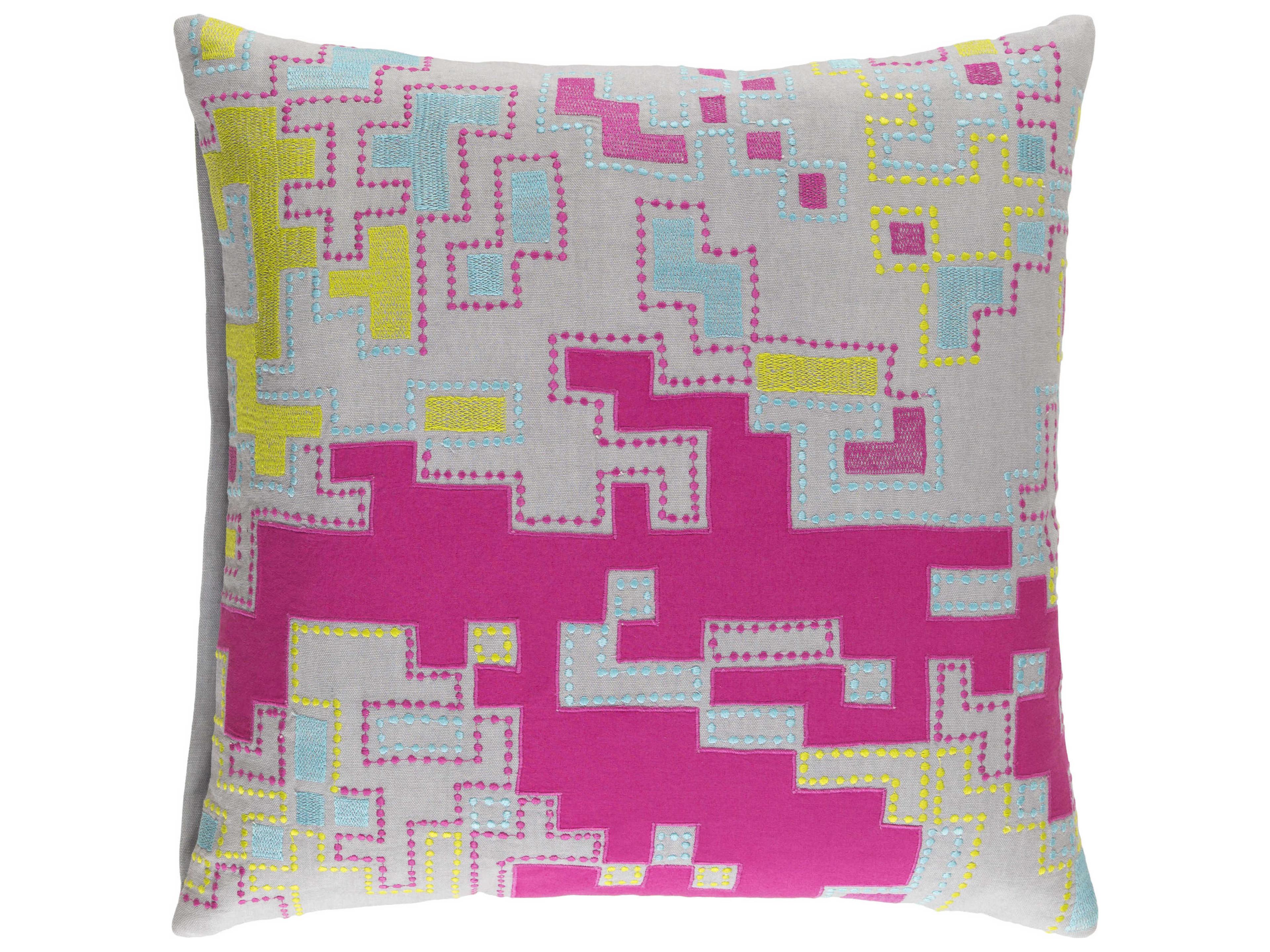 Surya Macro Gray Pillow