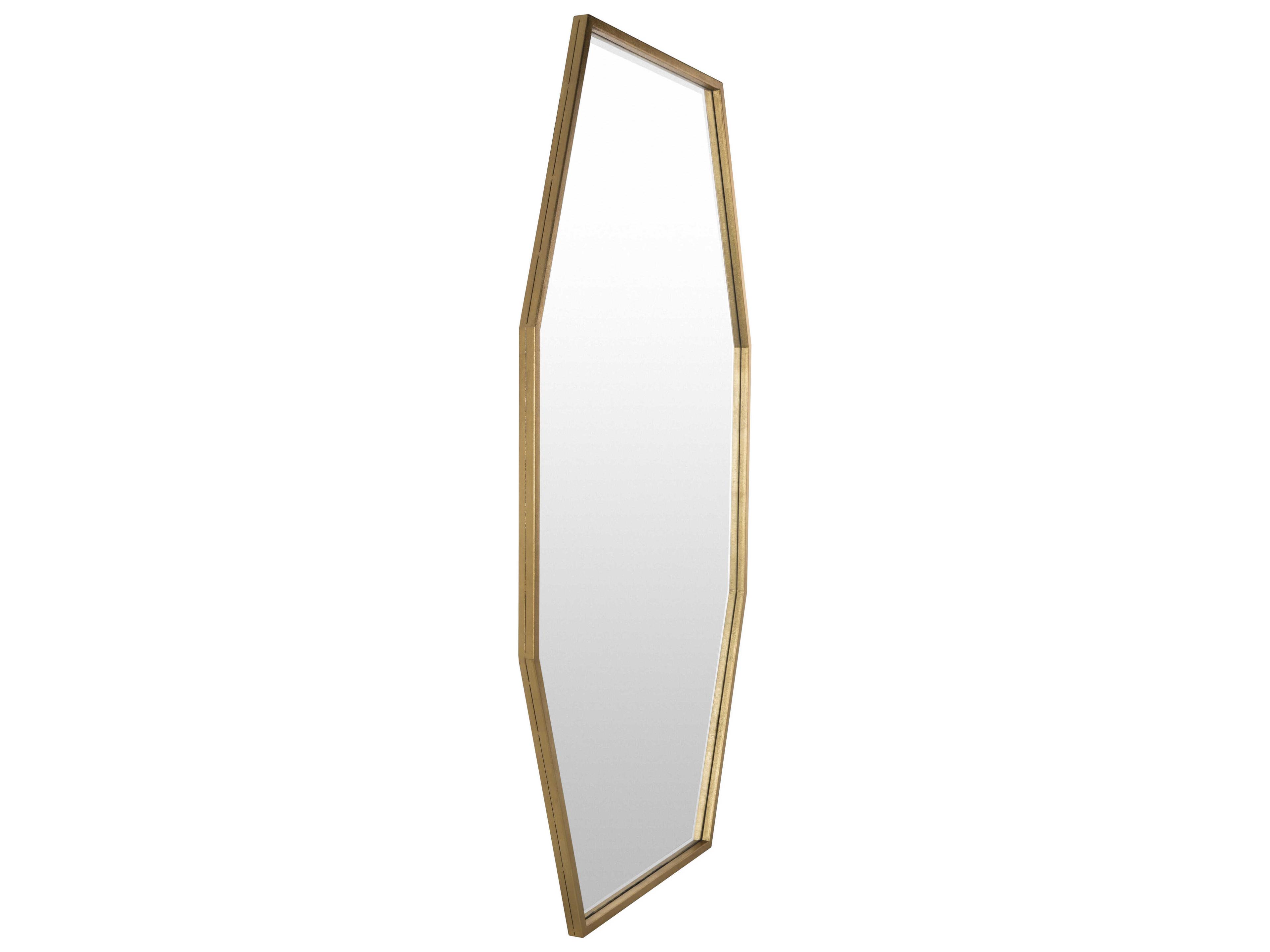 Surya Adams Gold Wall Mirror