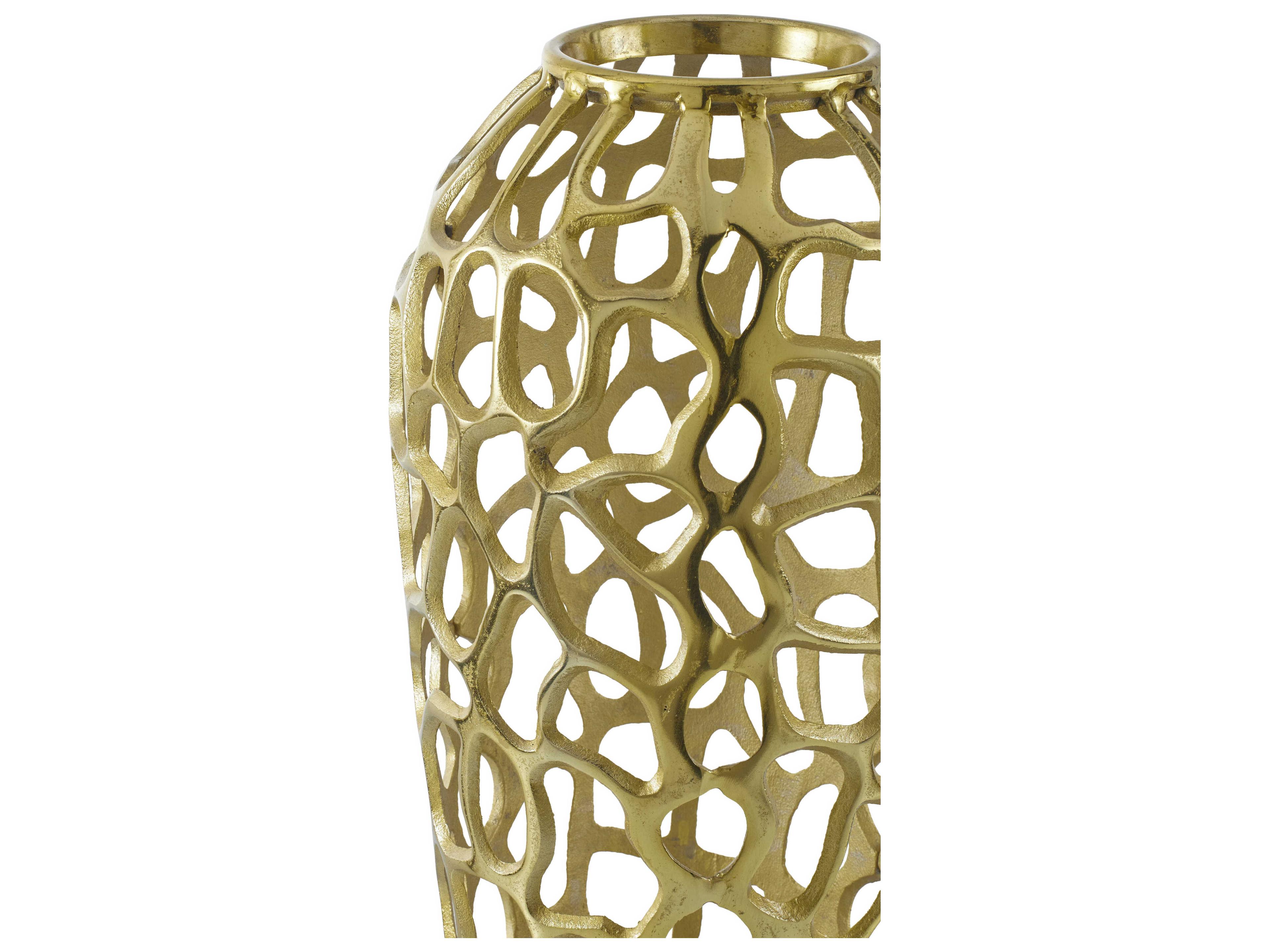 Surya Angad Metallic Brass Vase