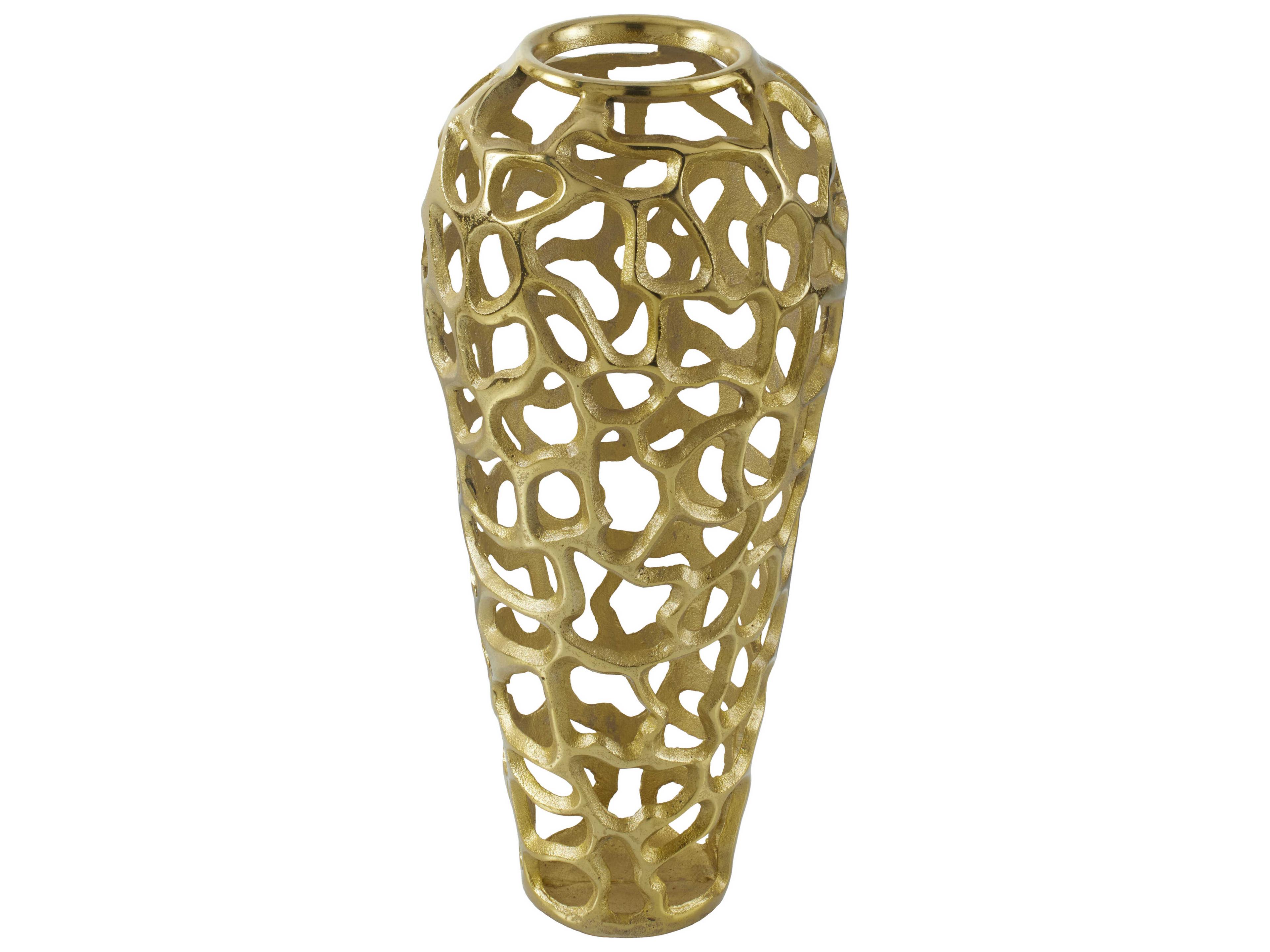 Surya Angad Metallic Brass Vase