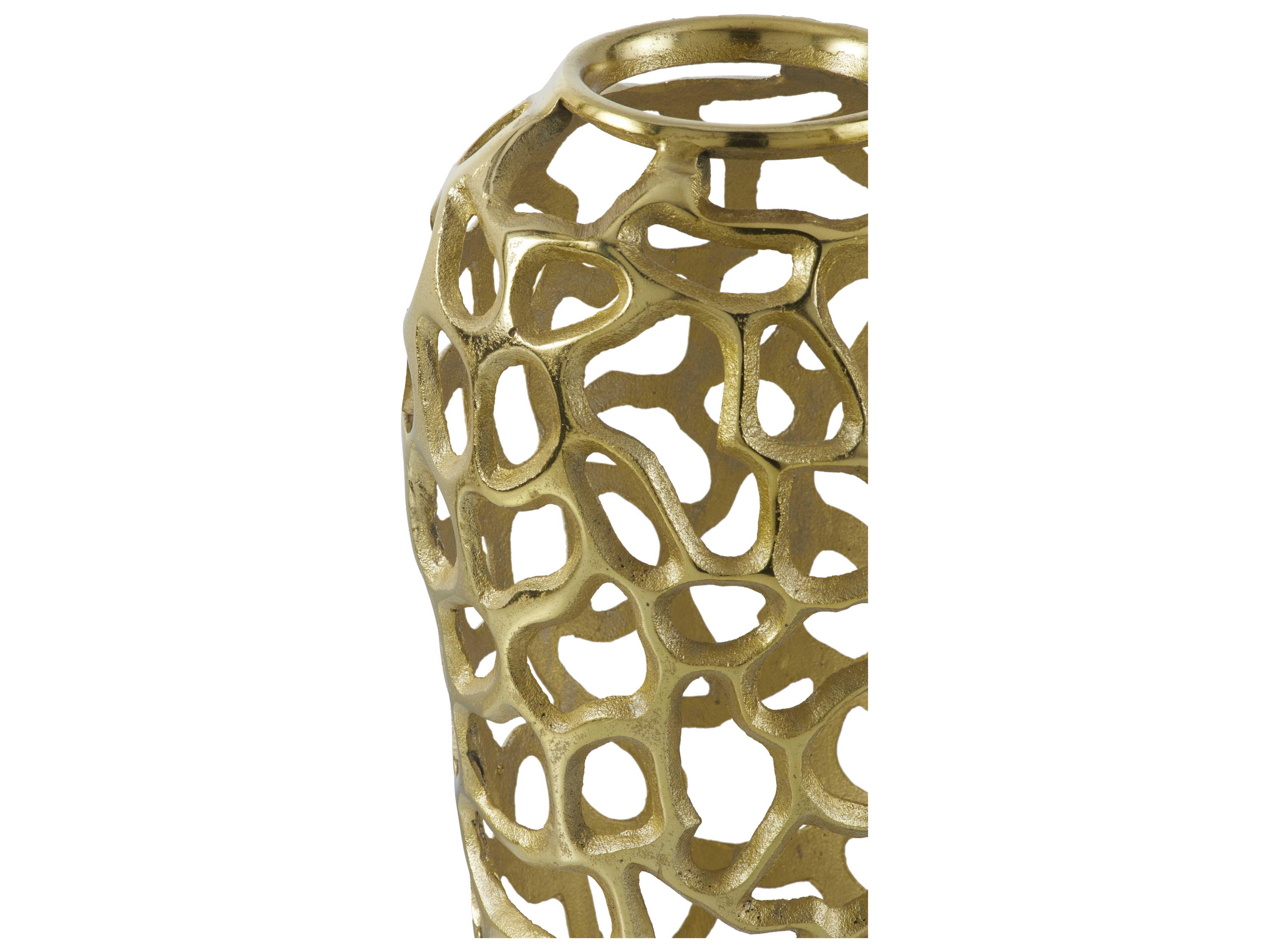 Surya Angad Metallic Brass Vase