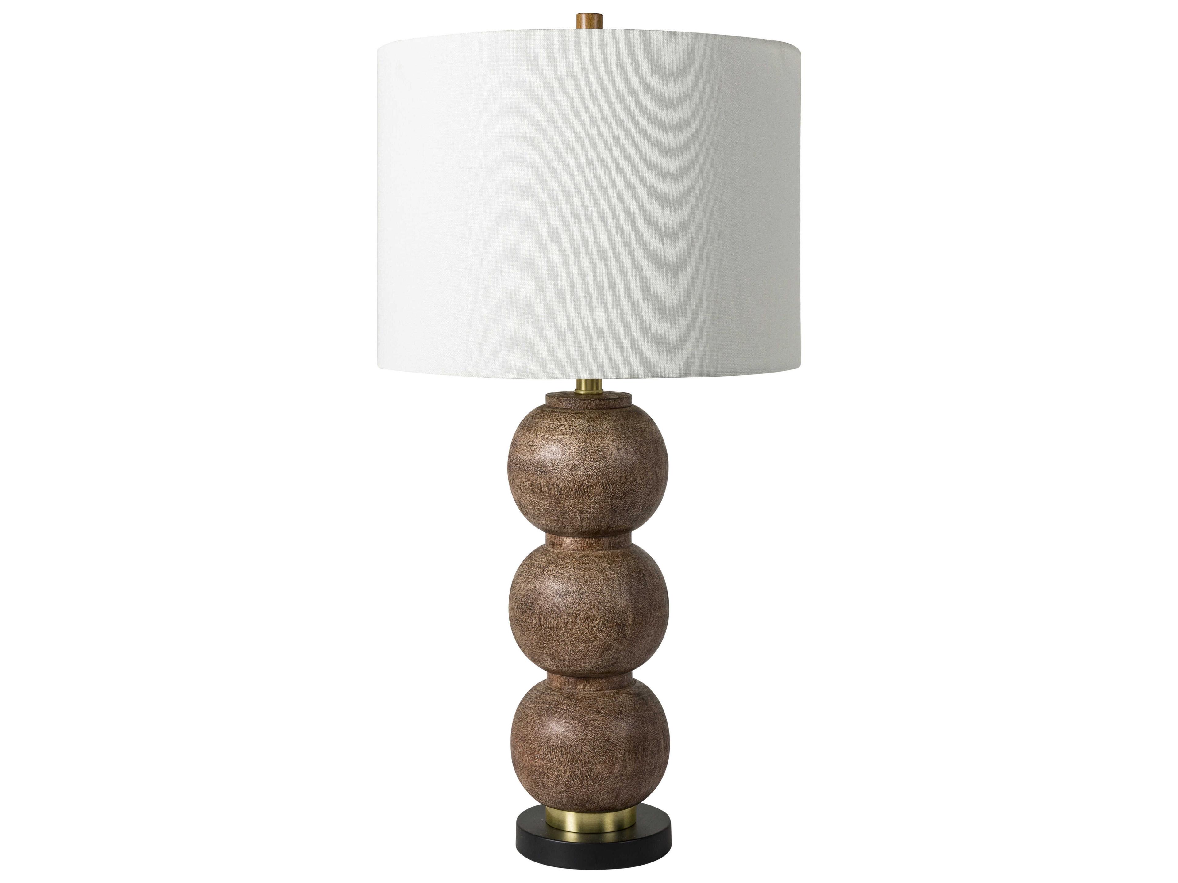 Surya Algarve Brown Buffet Lamp