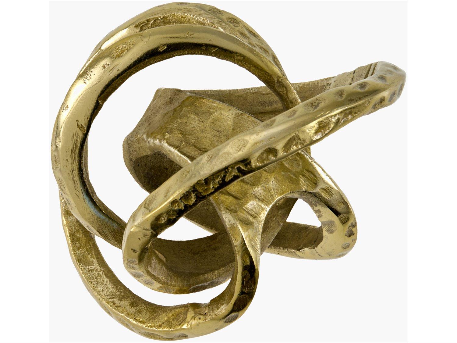 Surya Zahira Metallic Brass Sculpture