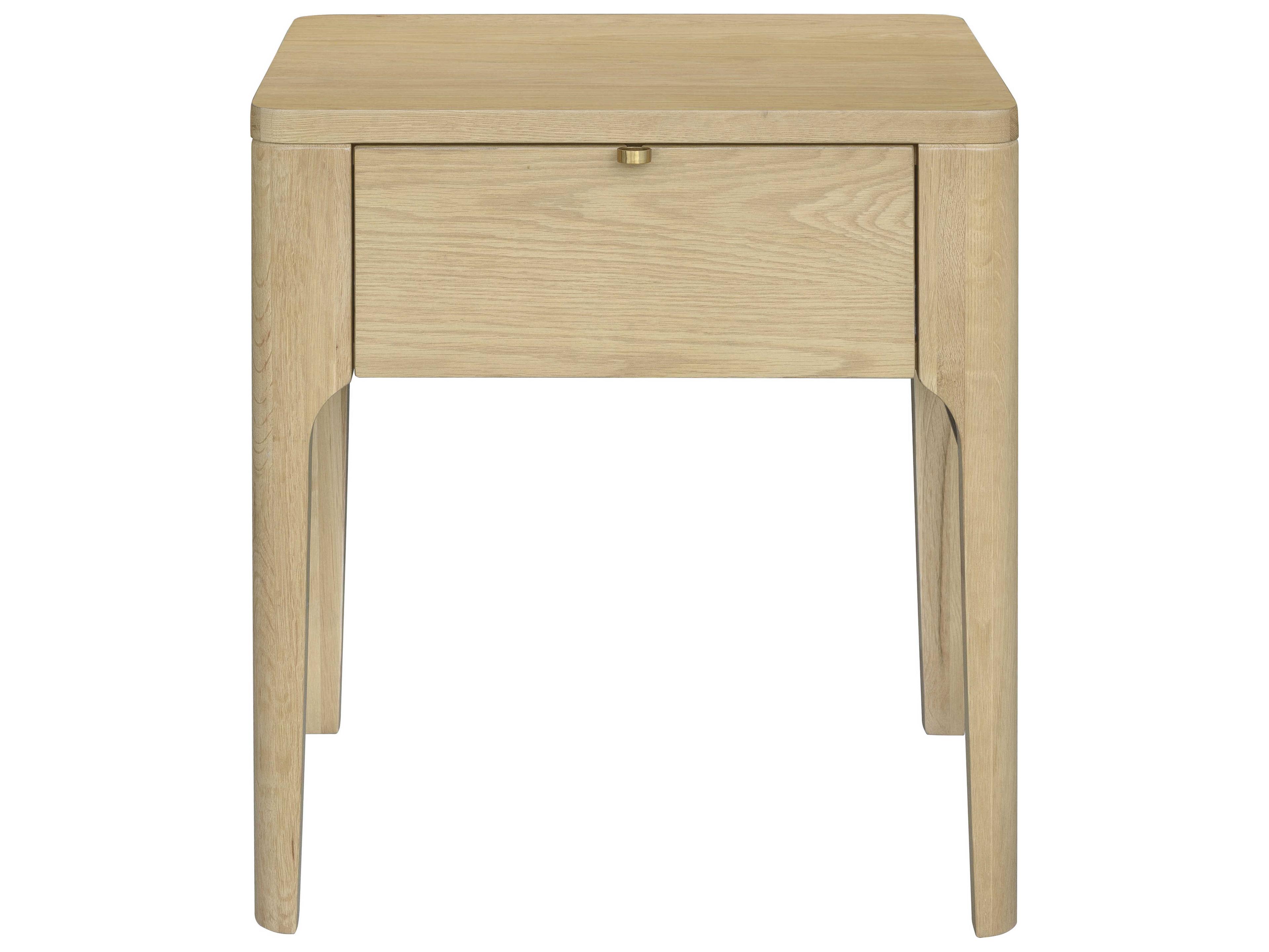 Surya Anello Rectangular Wood End Table