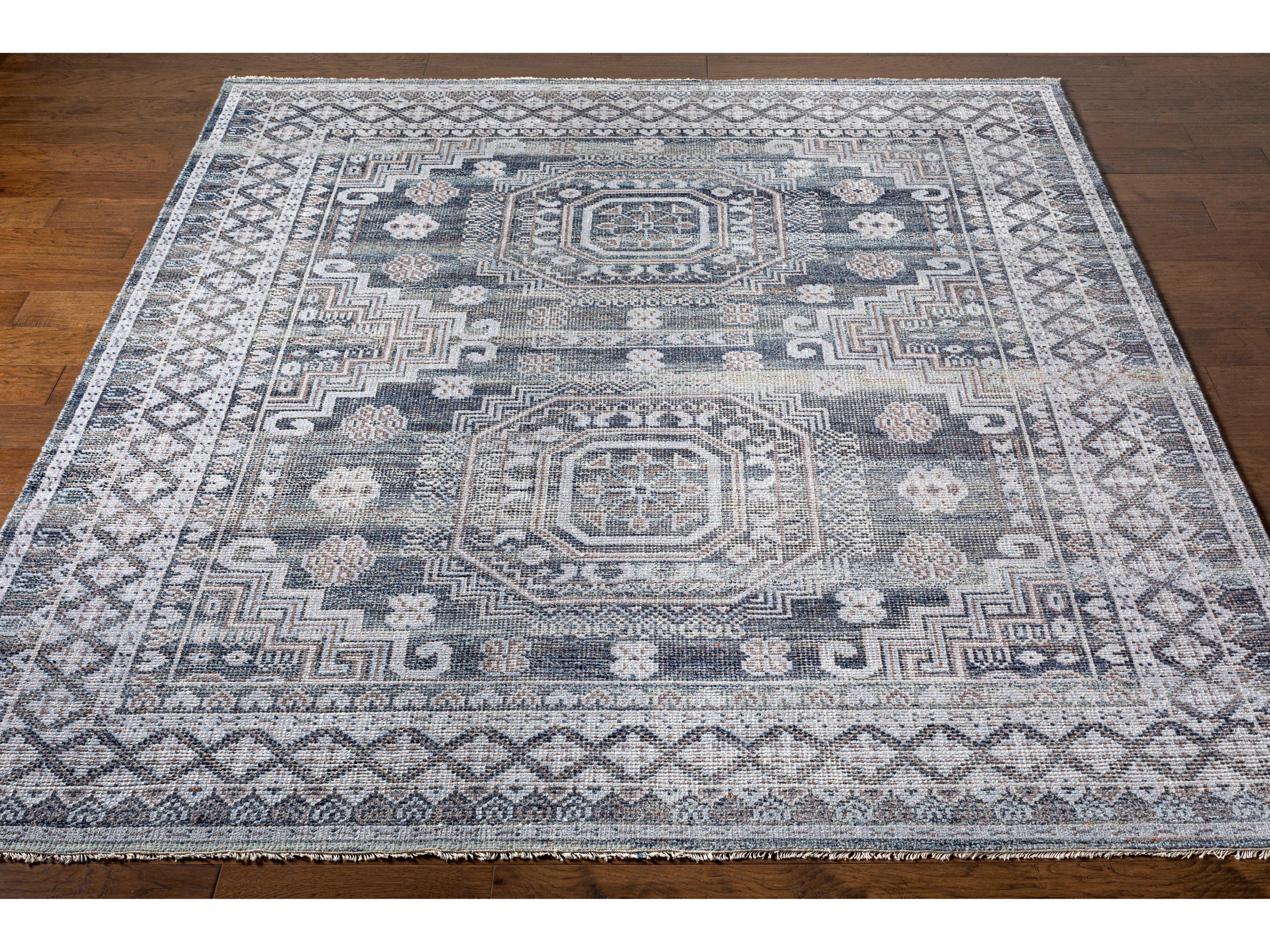 Surya Almeria Bordered Area Rug