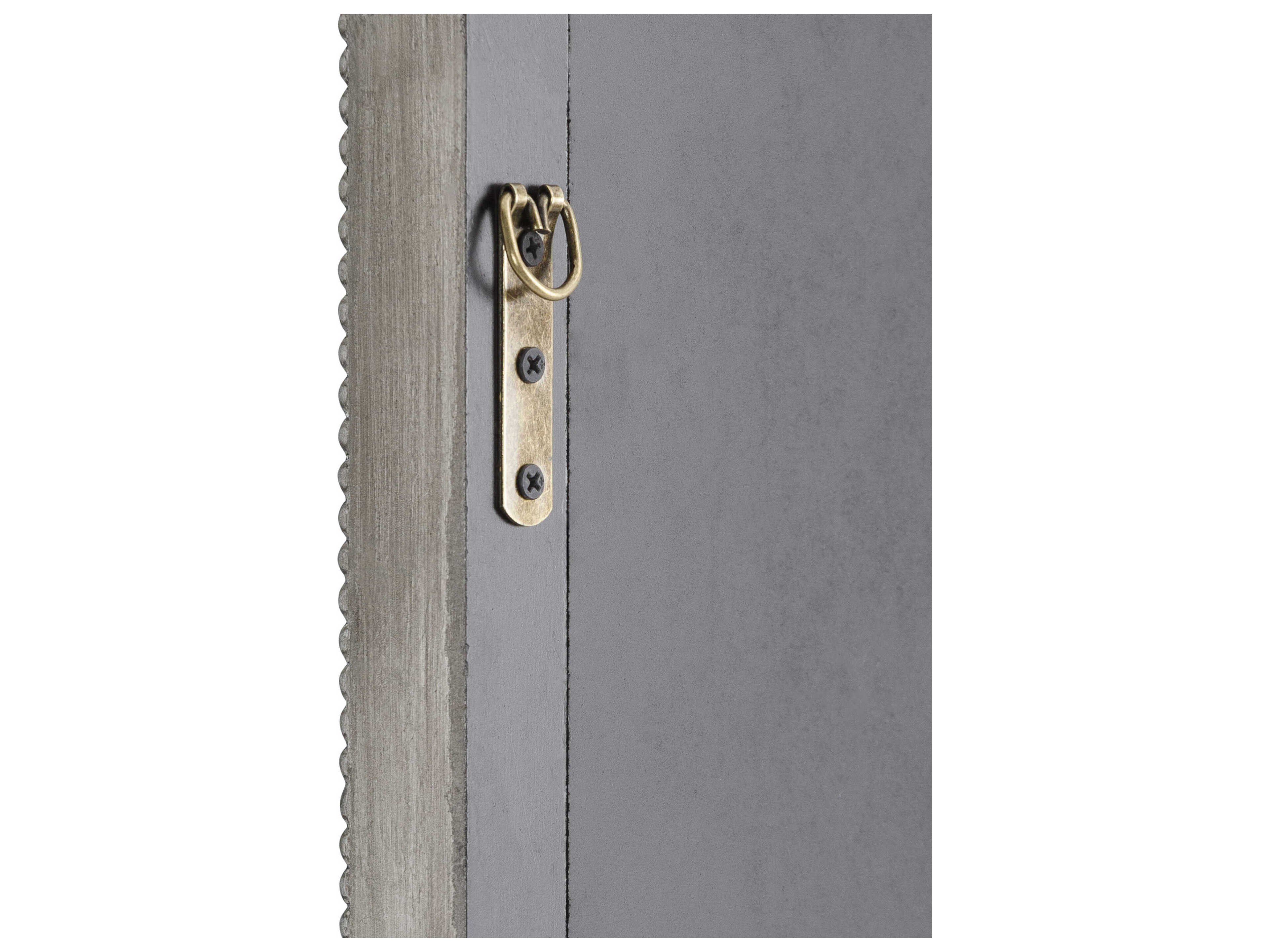 Surya Nalanda Metallic Silver Wall Mirror