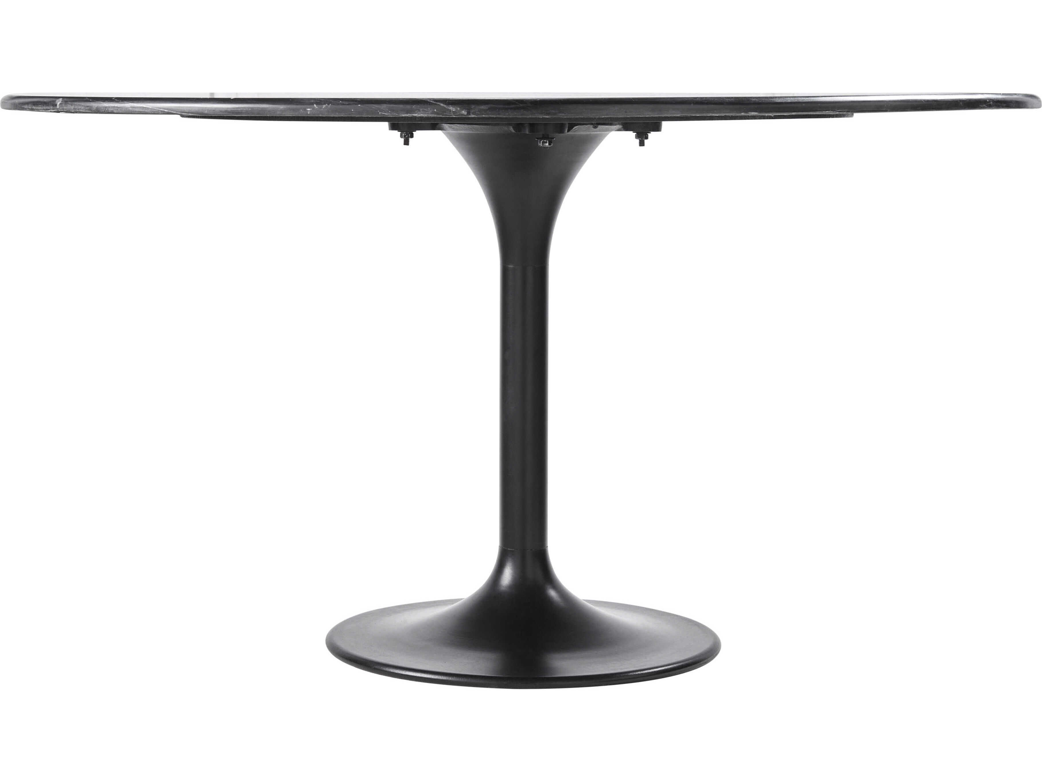 Surya Anatalia Round Marble Black Dining Table