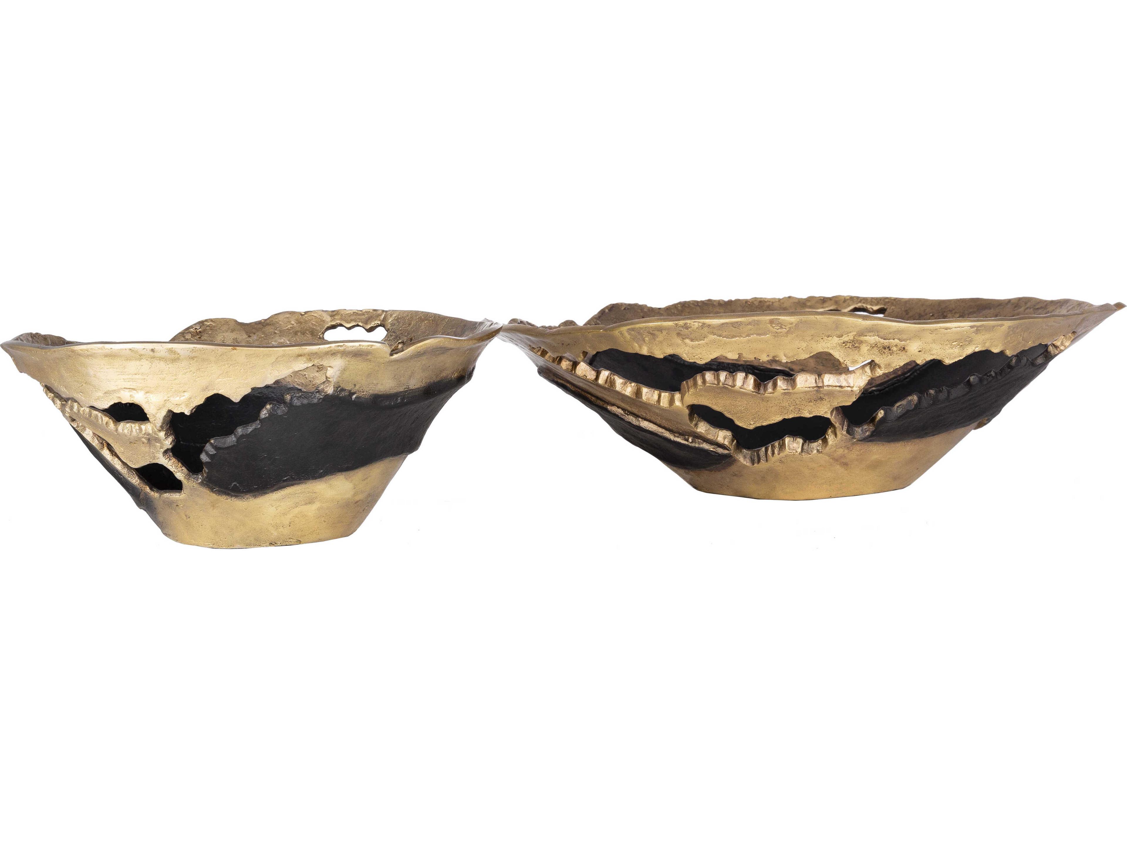 Surya Ambrosia Black Decorative Bowl Set of 2