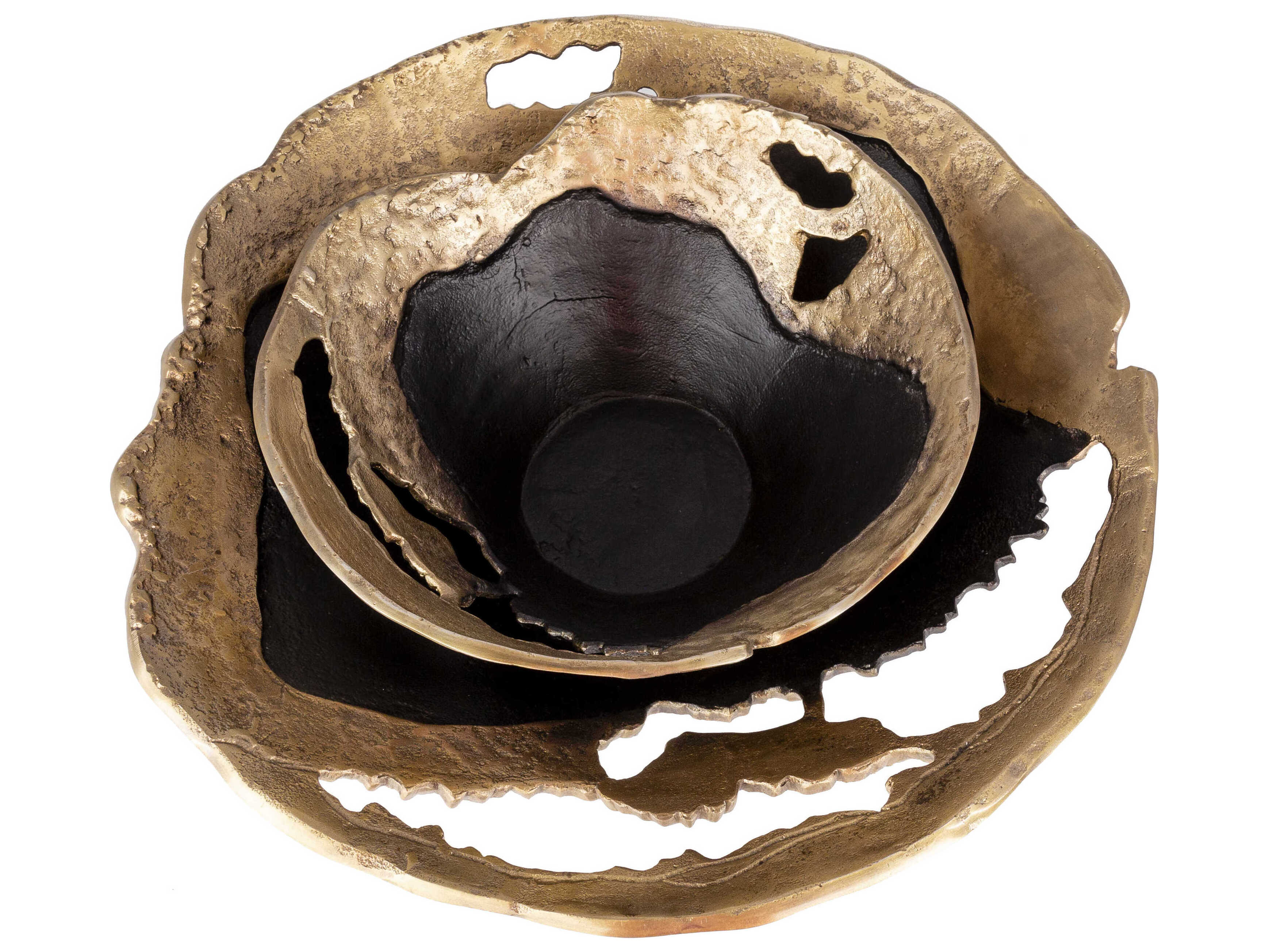 Surya Ambrosia Black Decorative Bowl Set of 2