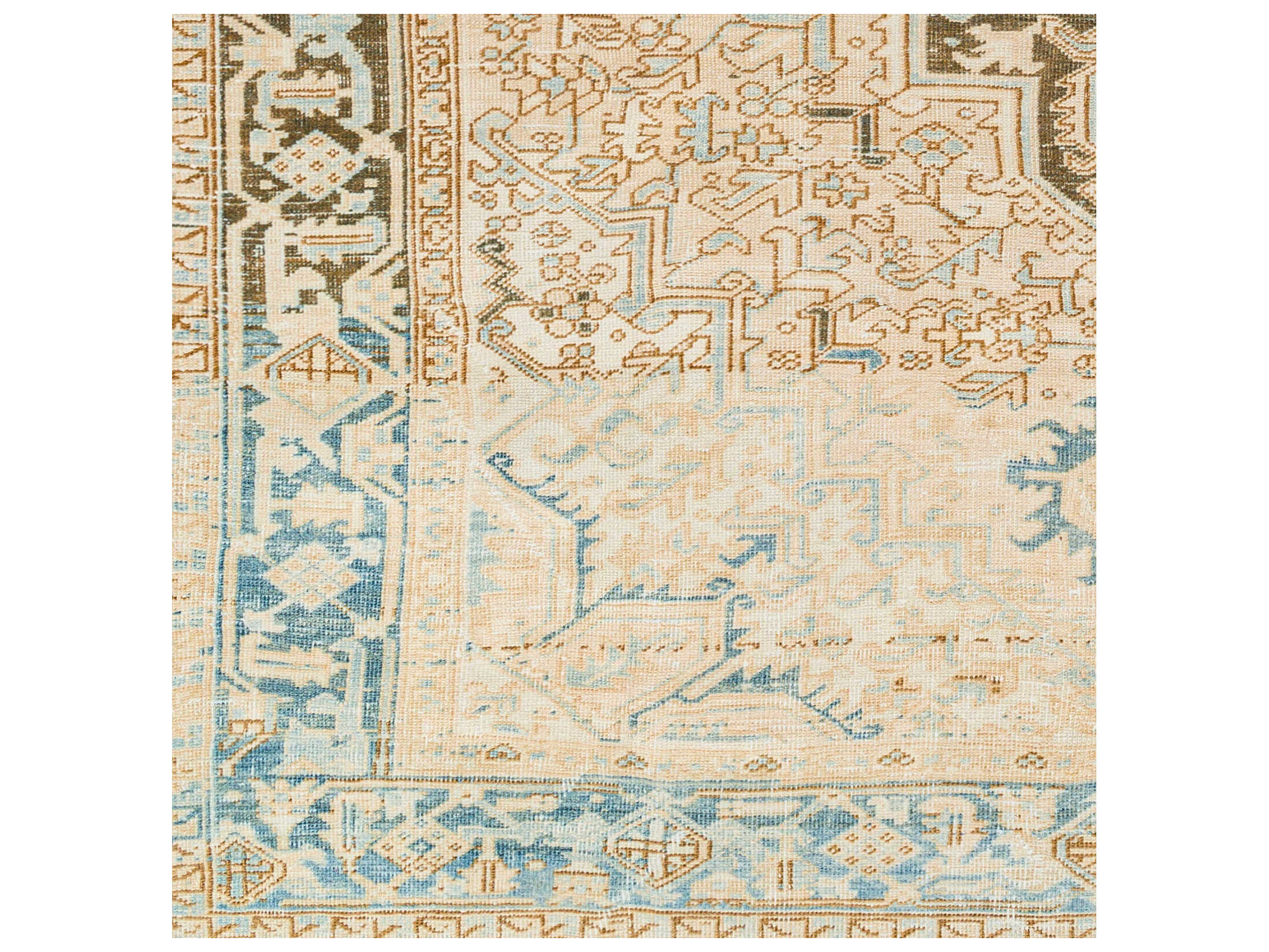 Surya Antique One Of A Kind Bordered Area Rug