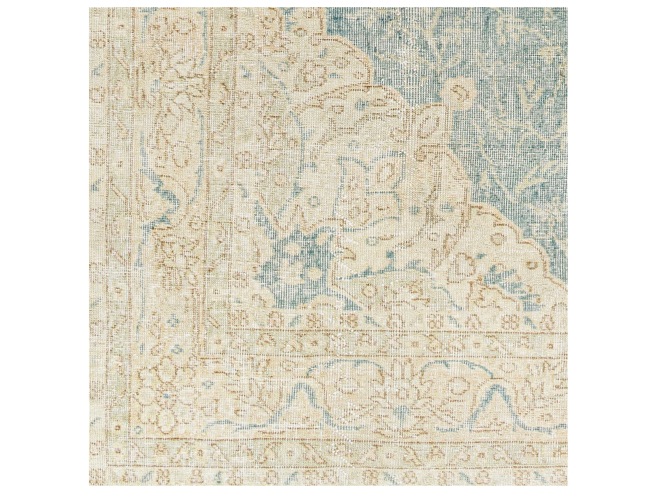 Surya Antique One Of A Kind Bordered Area Rug