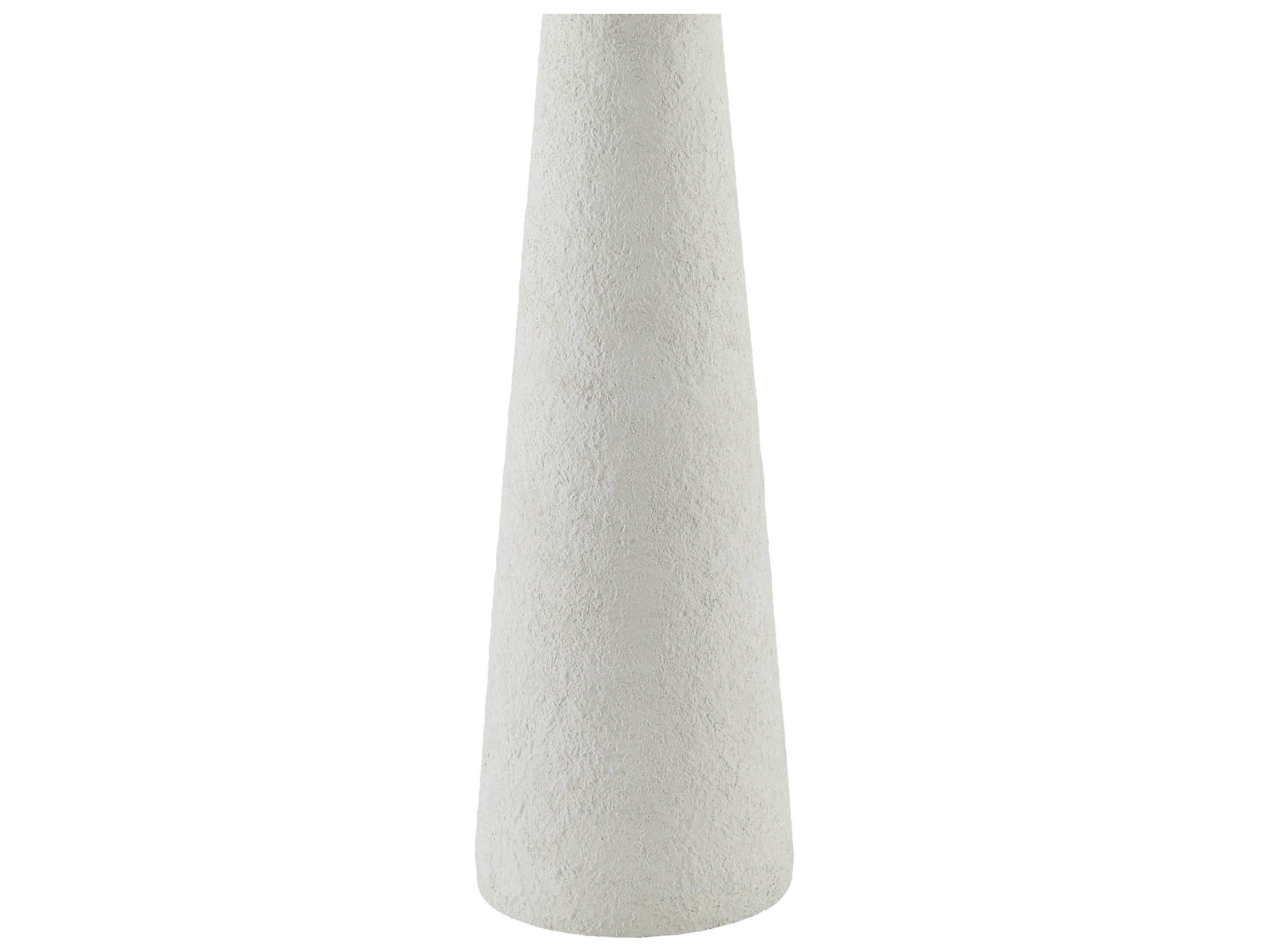 Surya Apuila White Tan Polyester Buffet Lamp