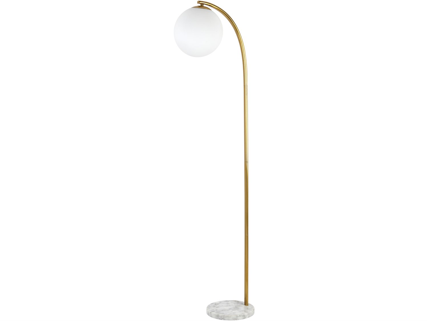 Surya Aquilon Metallic Brass Floor Lamp