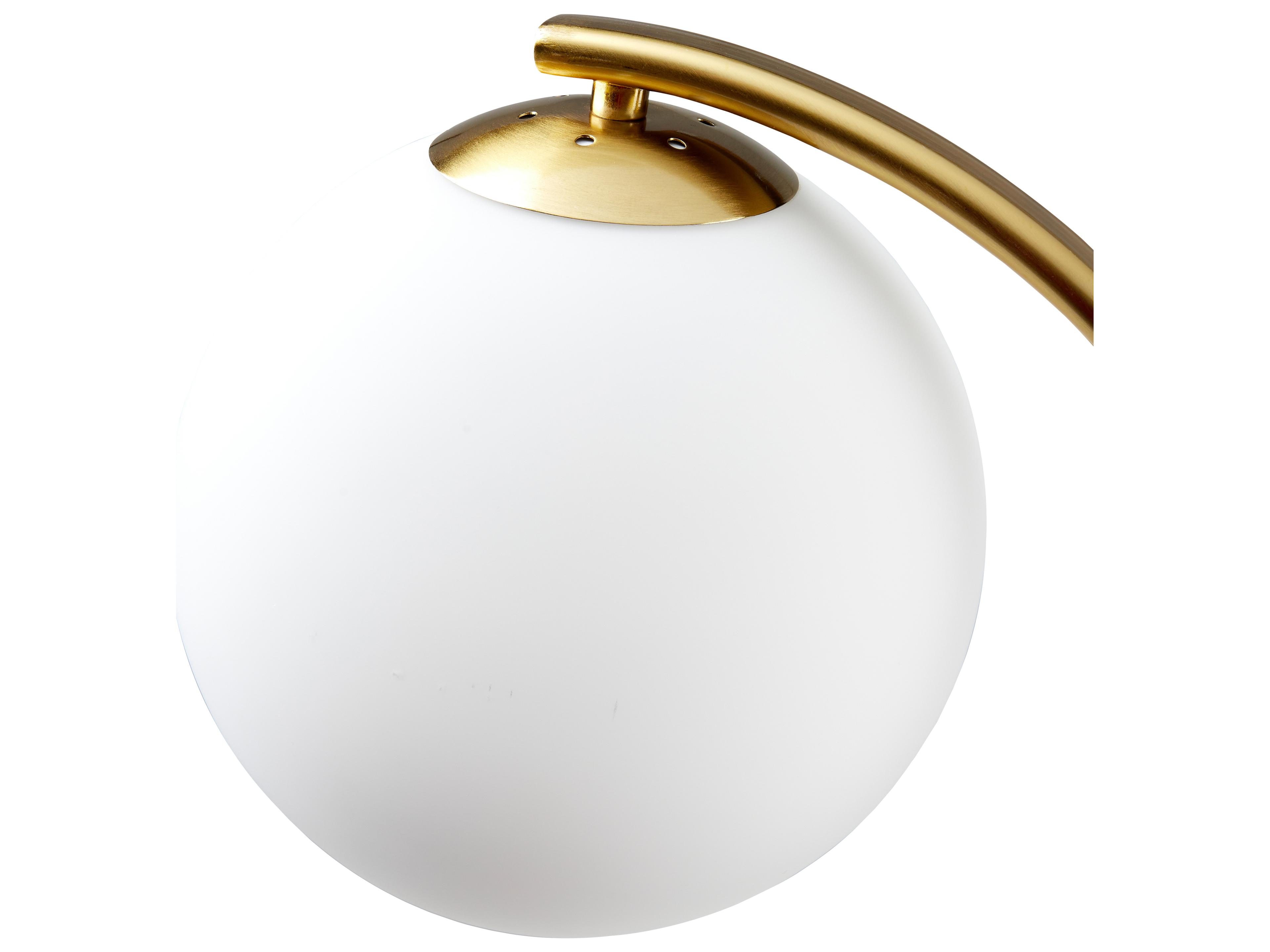 Surya Aquilon Metallic Brass Floor Lamp