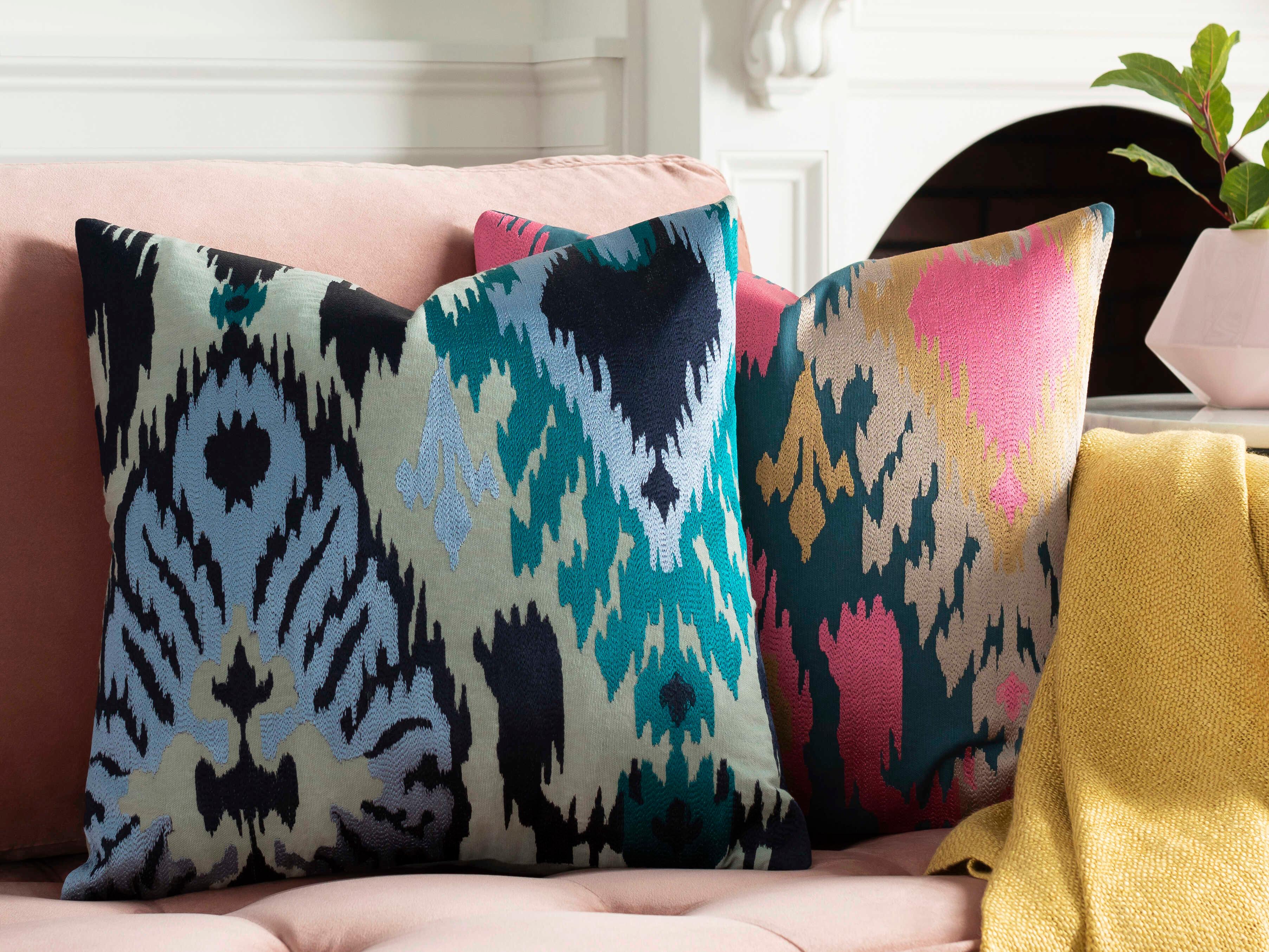 Surya Ara Navy Pillow