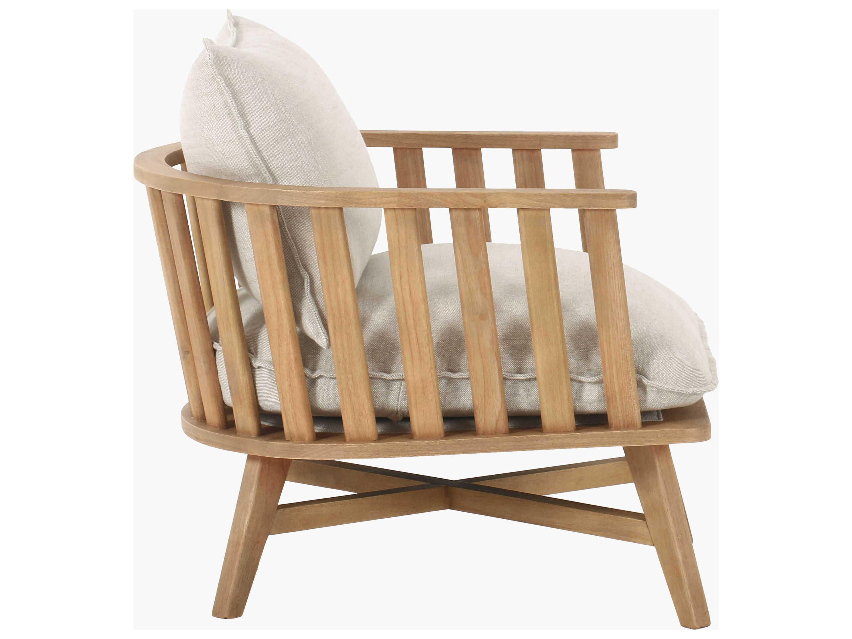 Surya Arco Beige Accent Chair